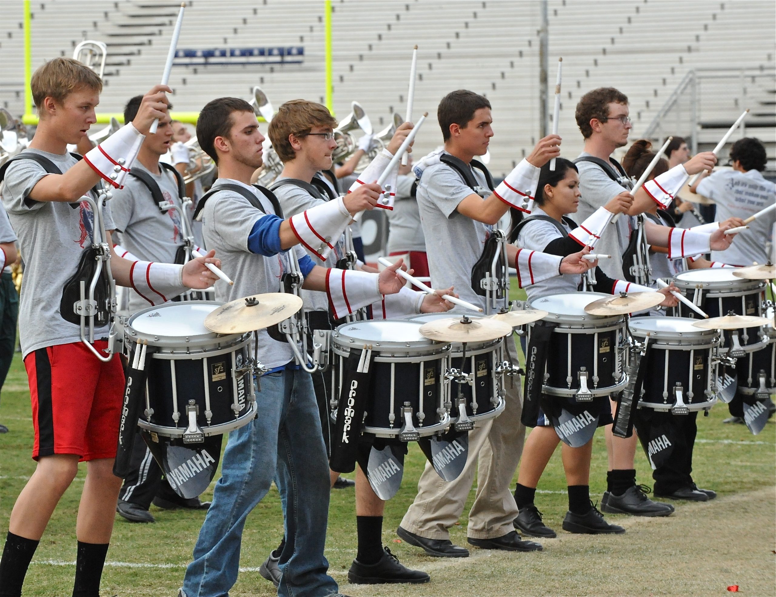 Pride Band Day Rehearsal