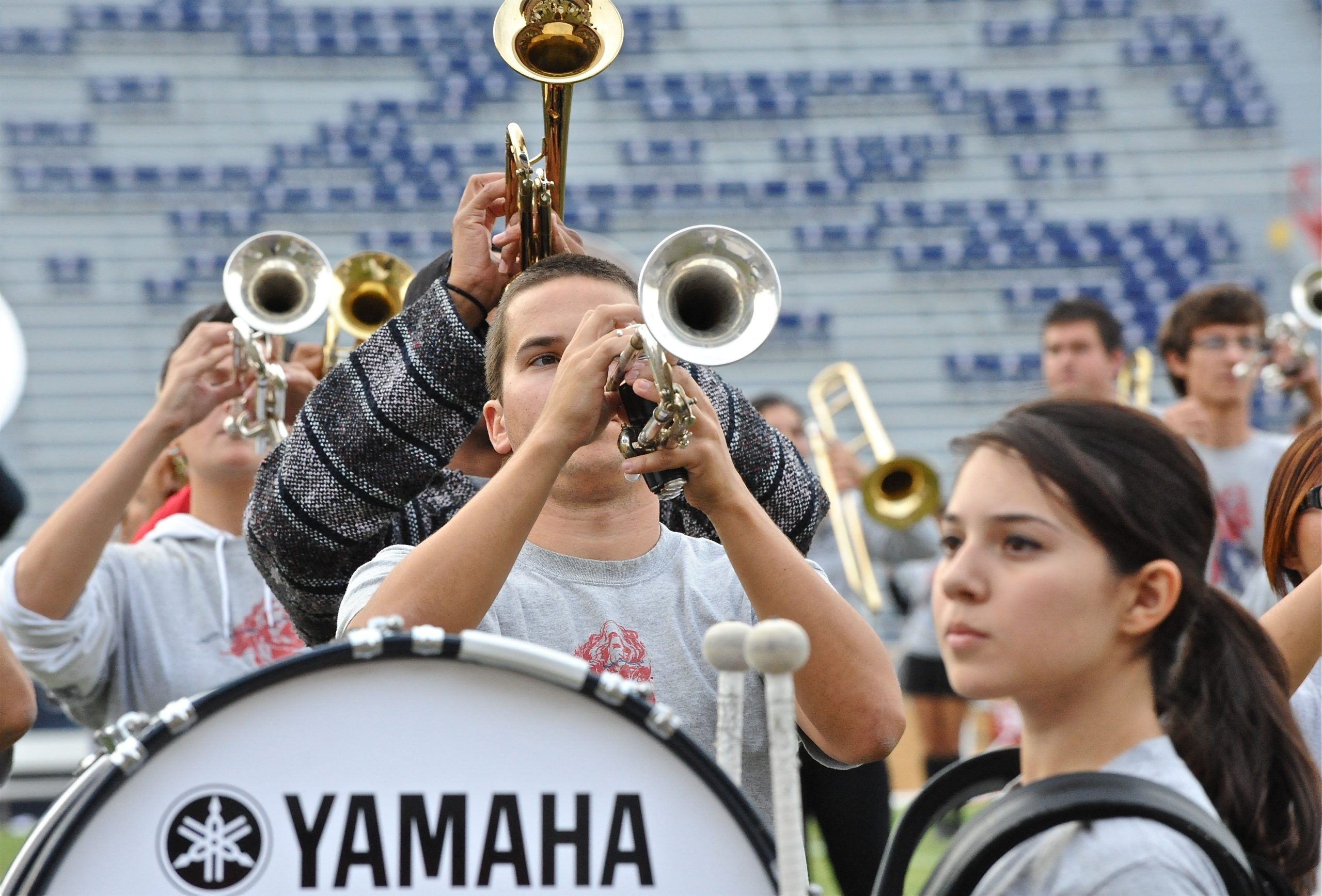 Pride Band Day Rehearsal