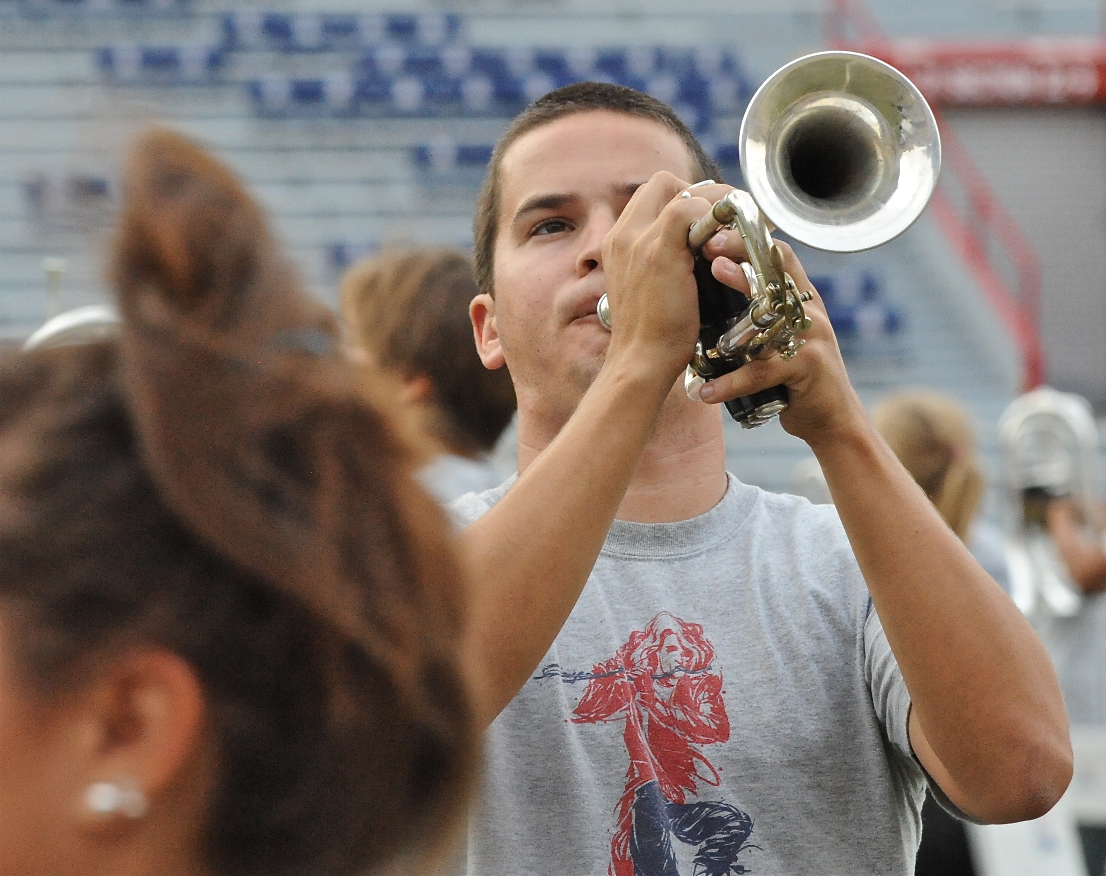 Pride Band Day Rehearsal