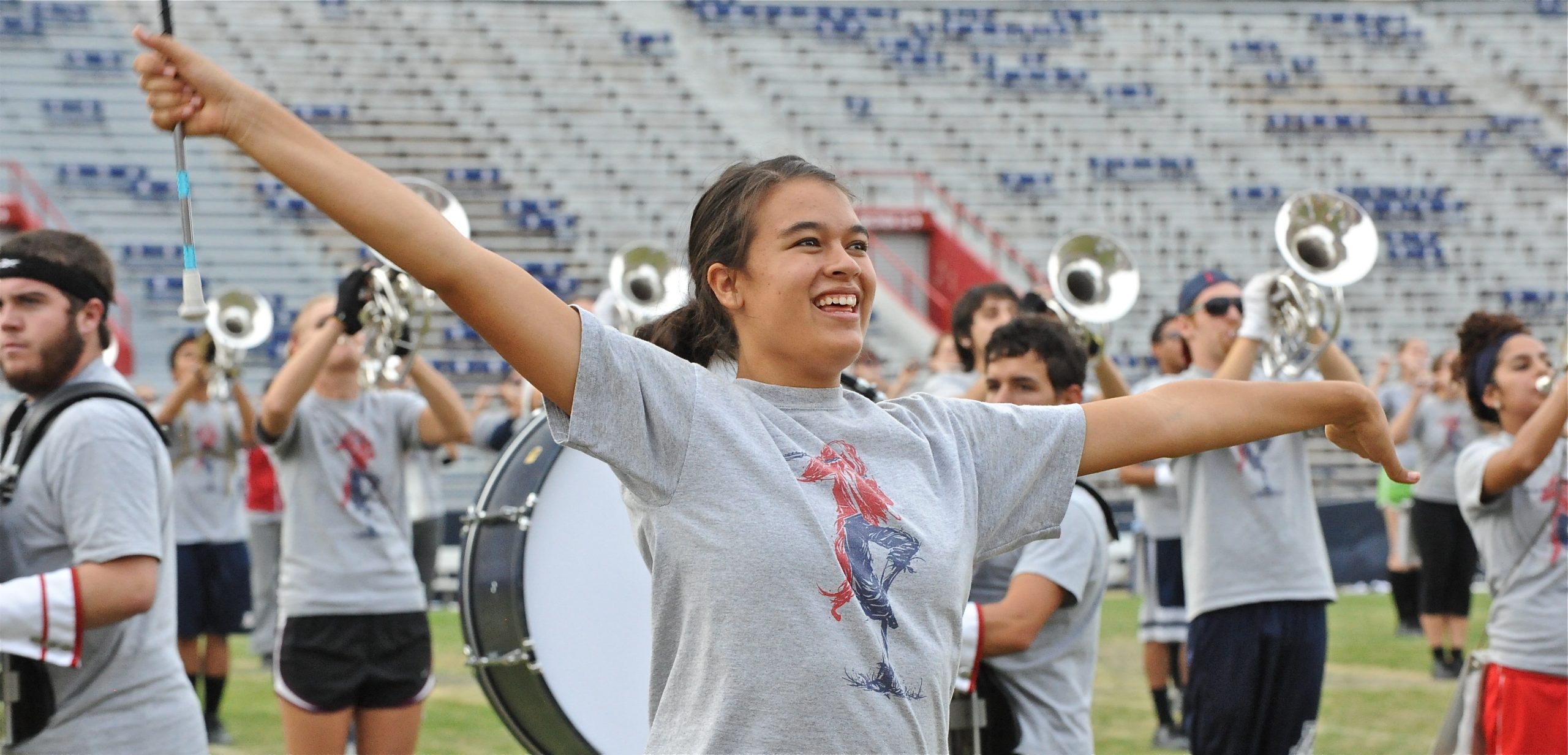 Pride Band Day Rehearsal