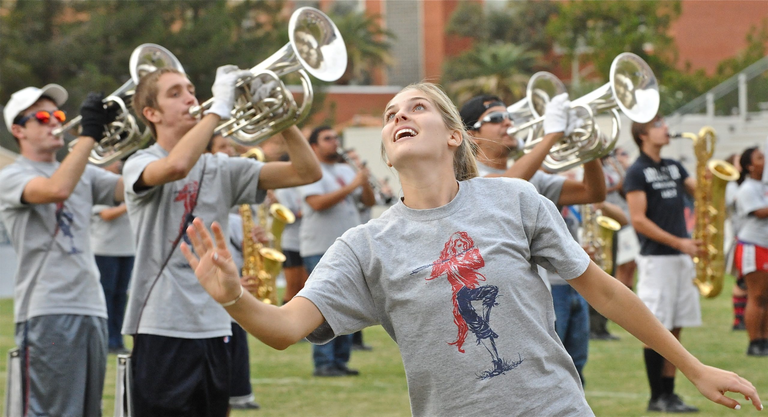 Pride Band Day Rehearsal