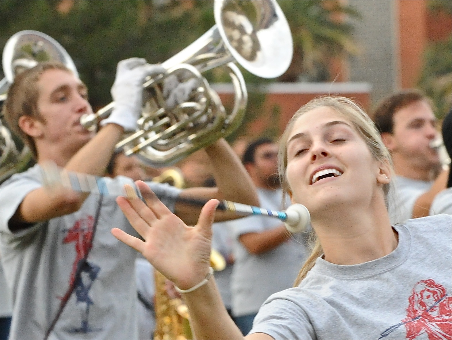 Pride Band Day Rehearsal
