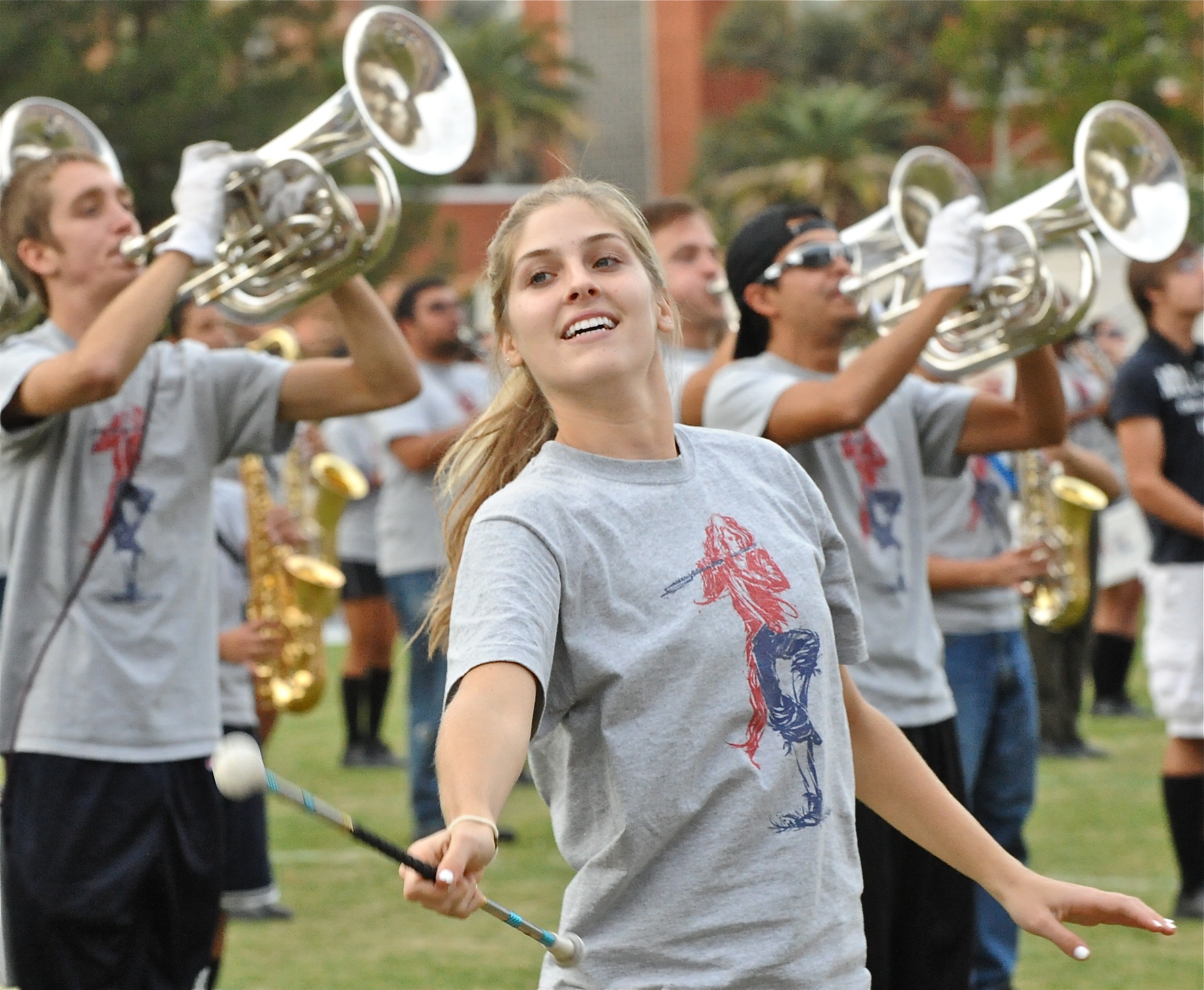 Pride Band Day Rehearsal