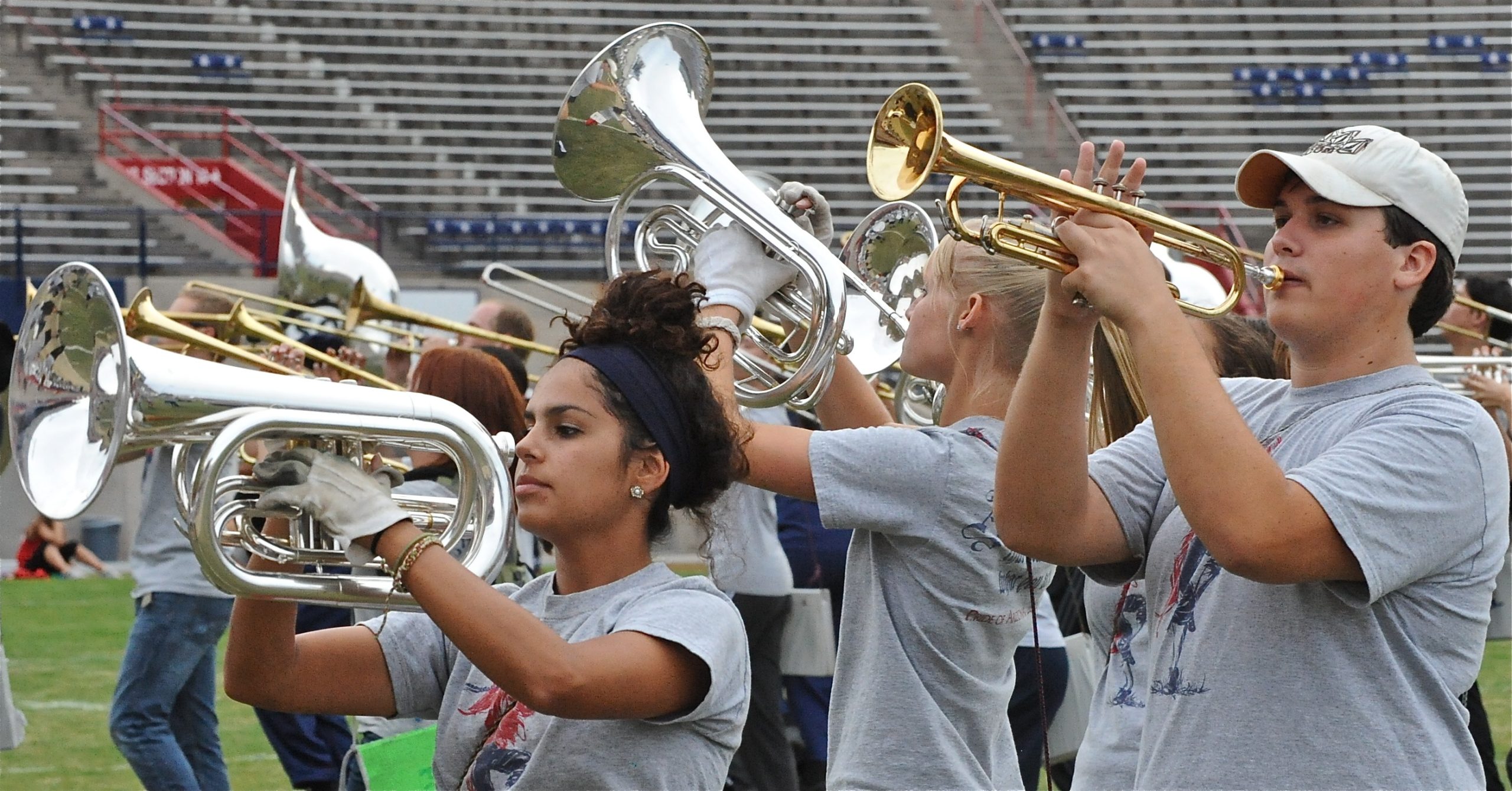 Pride Band Day Rehearsal