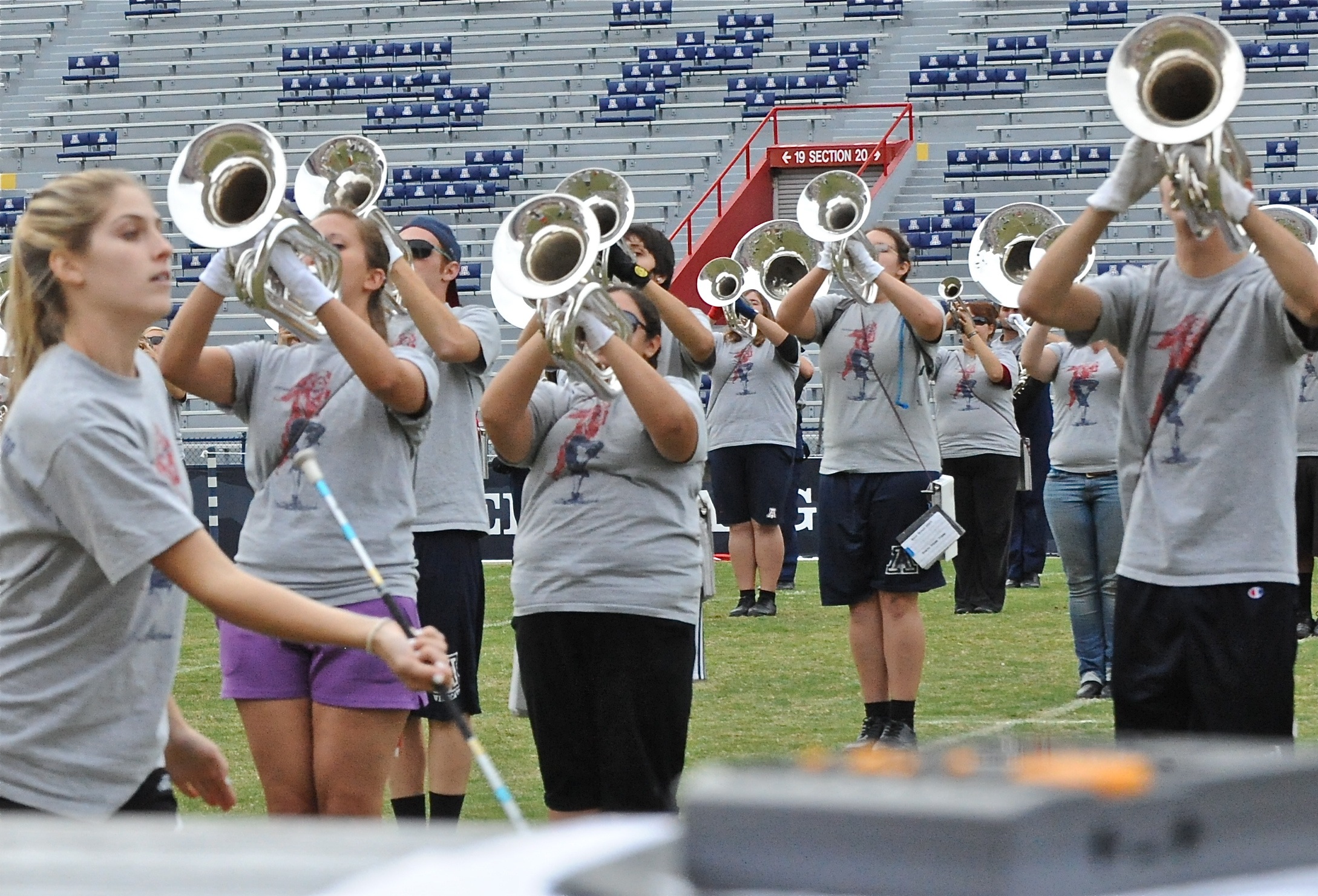 Pride Band Day Rehearsal