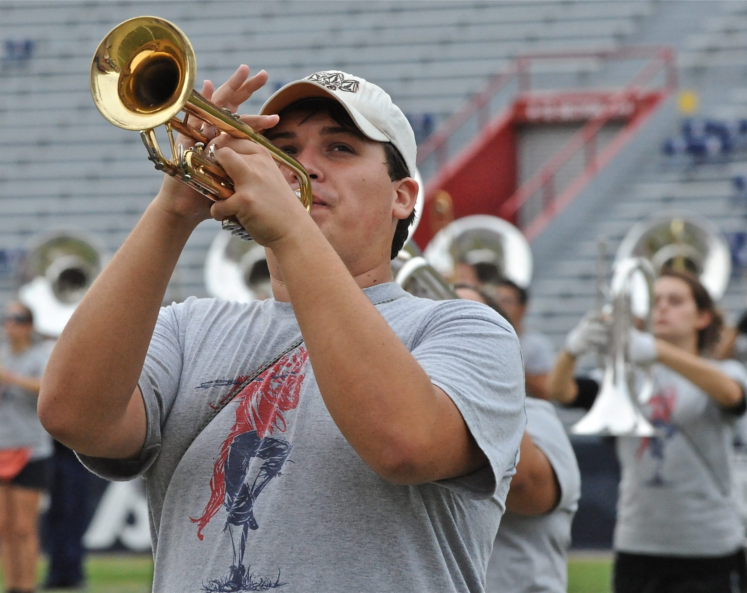 Pride Band Day Rehearsal