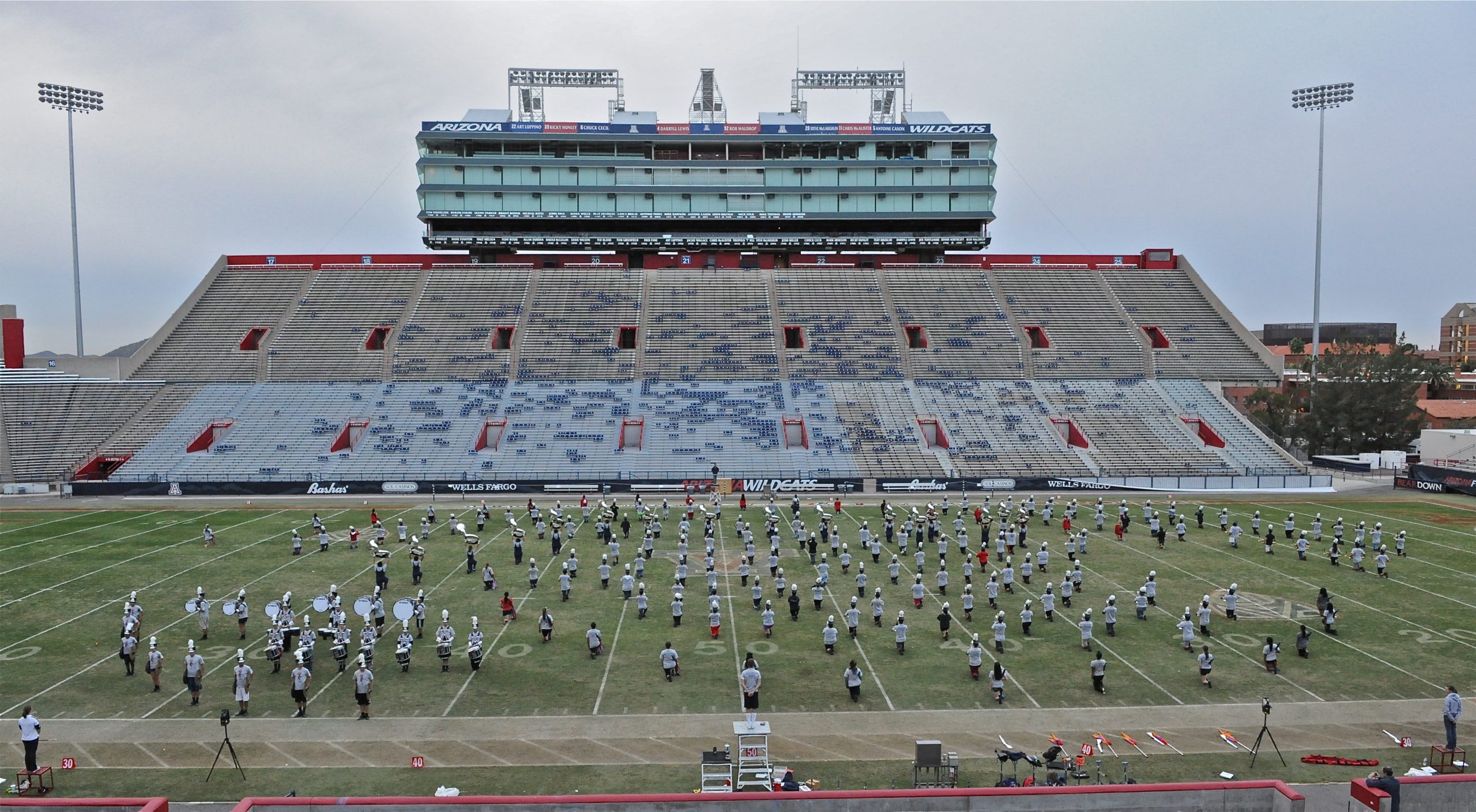 Pride Band Day Rehearsal