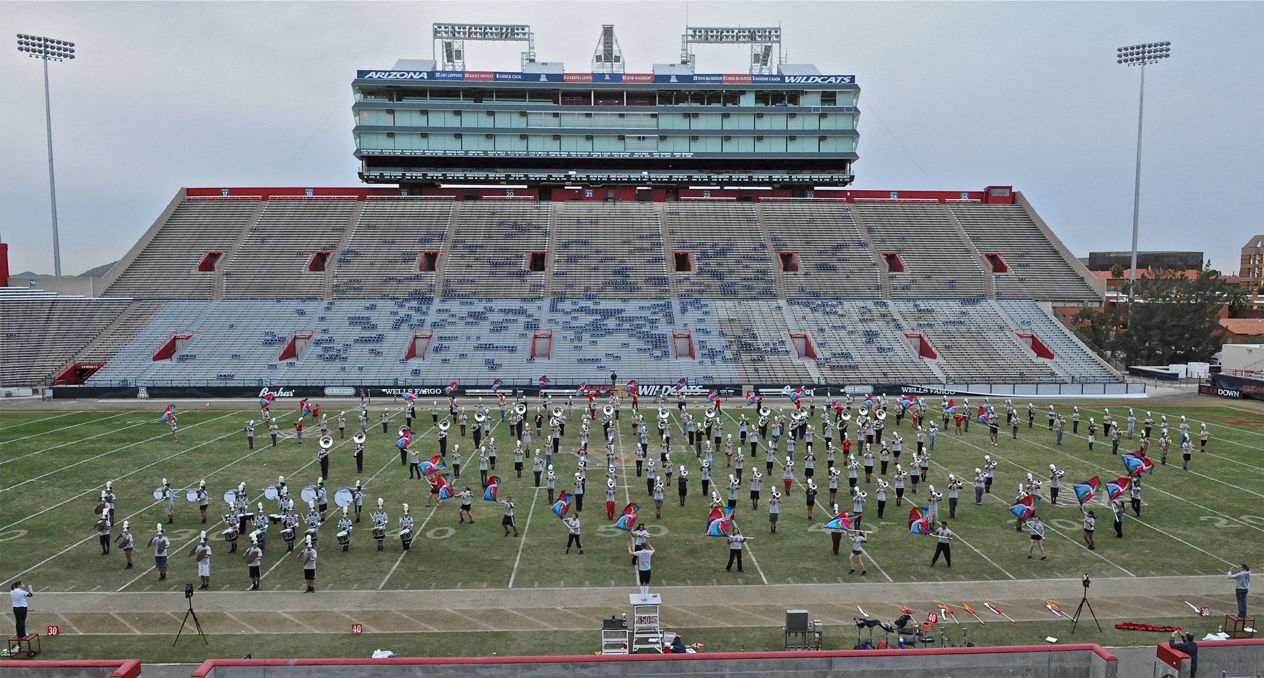 Pride Band Day Rehearsal