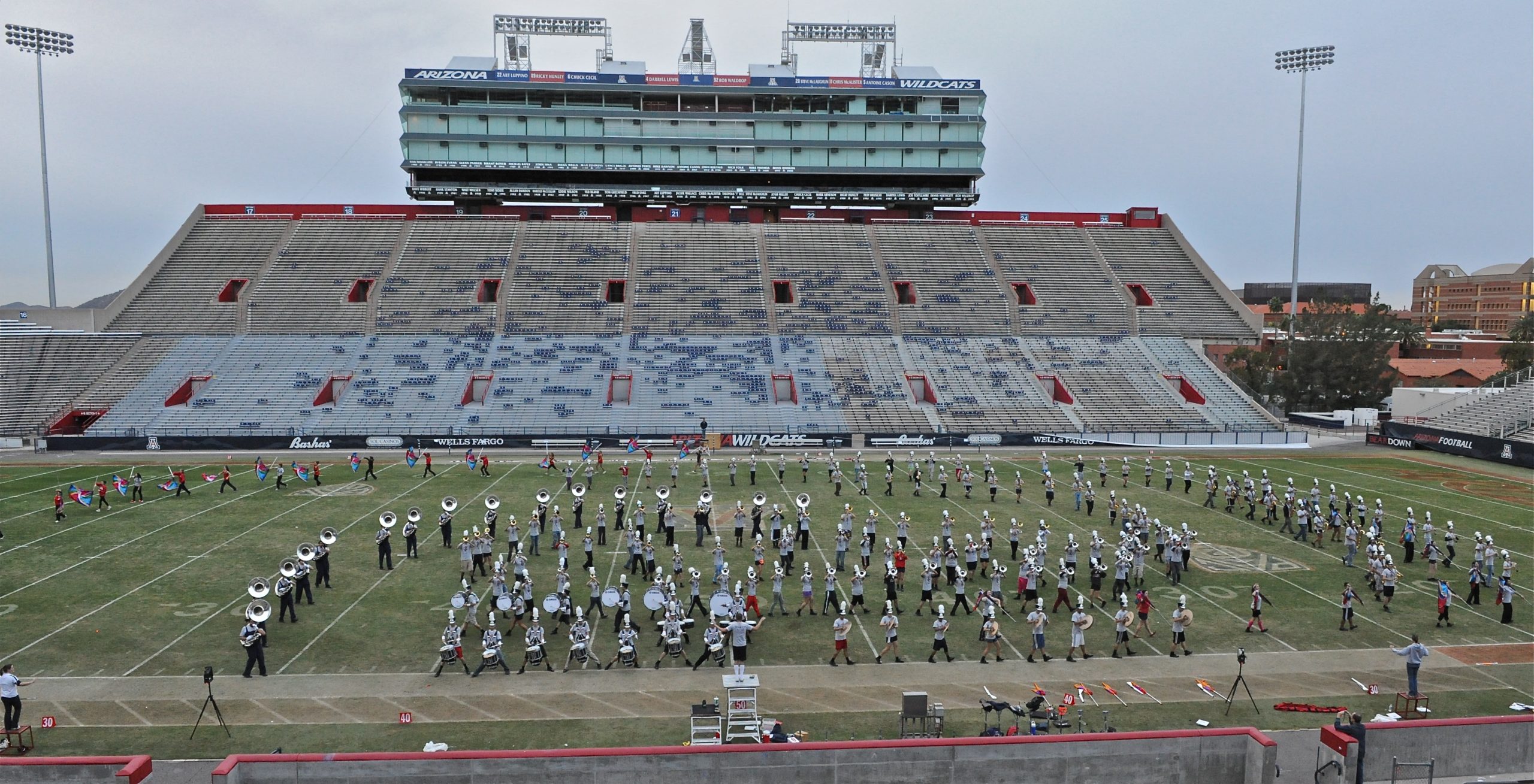 Pride Band Day Rehearsal
