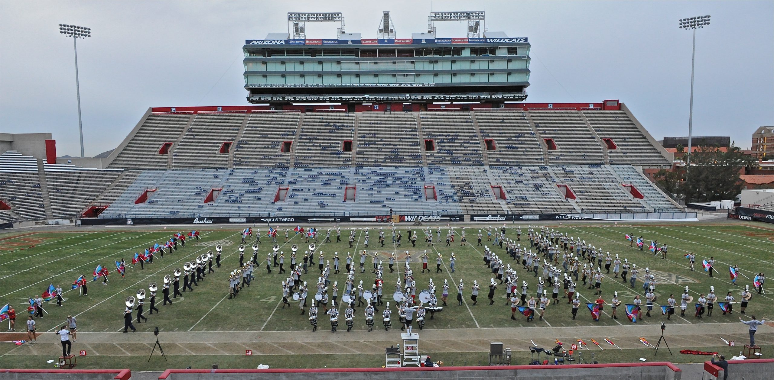 Pride Band Day Rehearsal