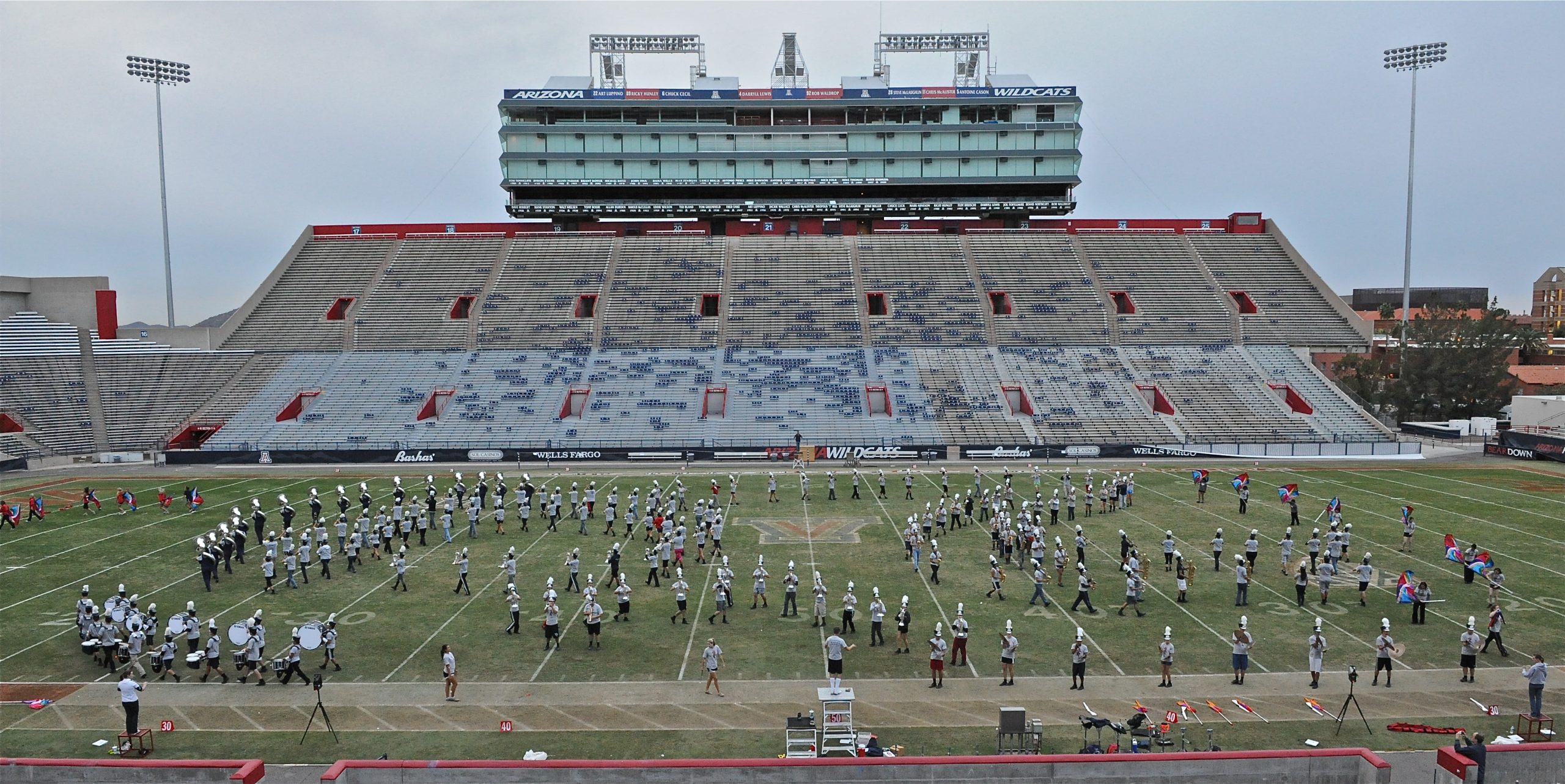 Pride Band Day Rehearsal
