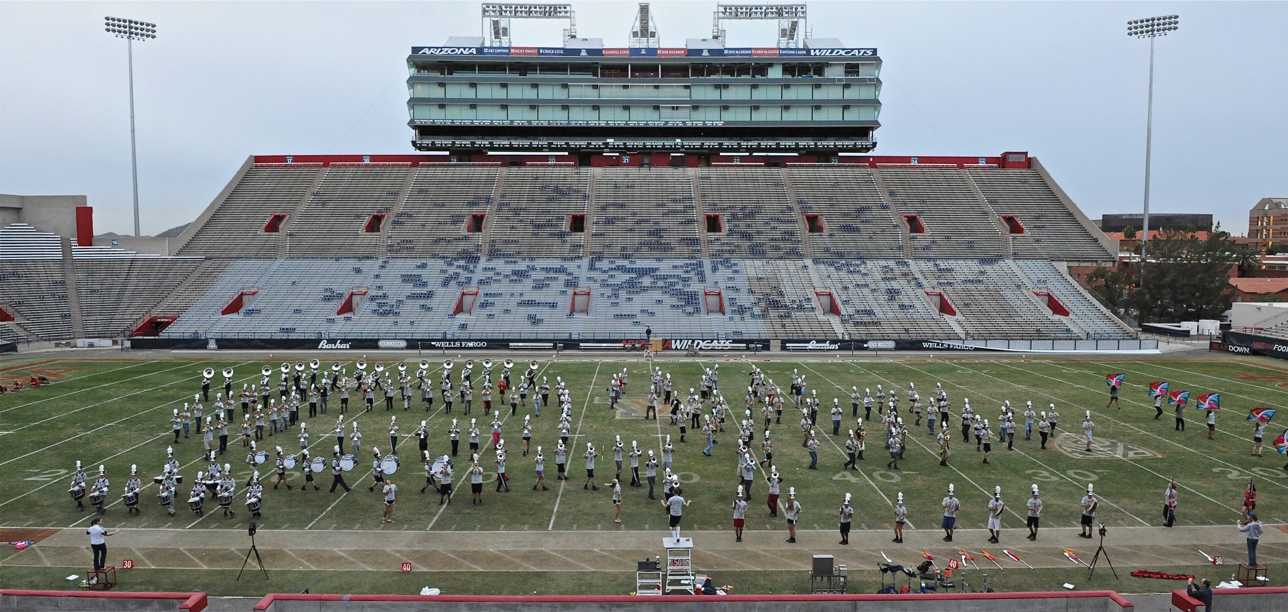 Pride Band Day Rehearsal