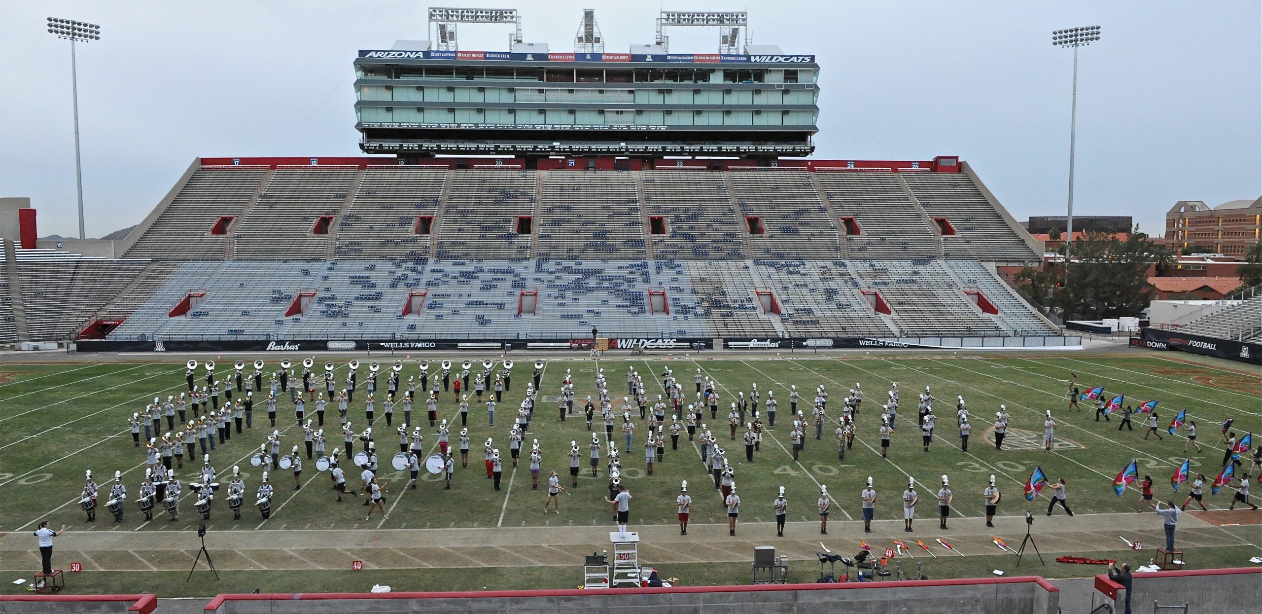 Pride Band Day Rehearsal