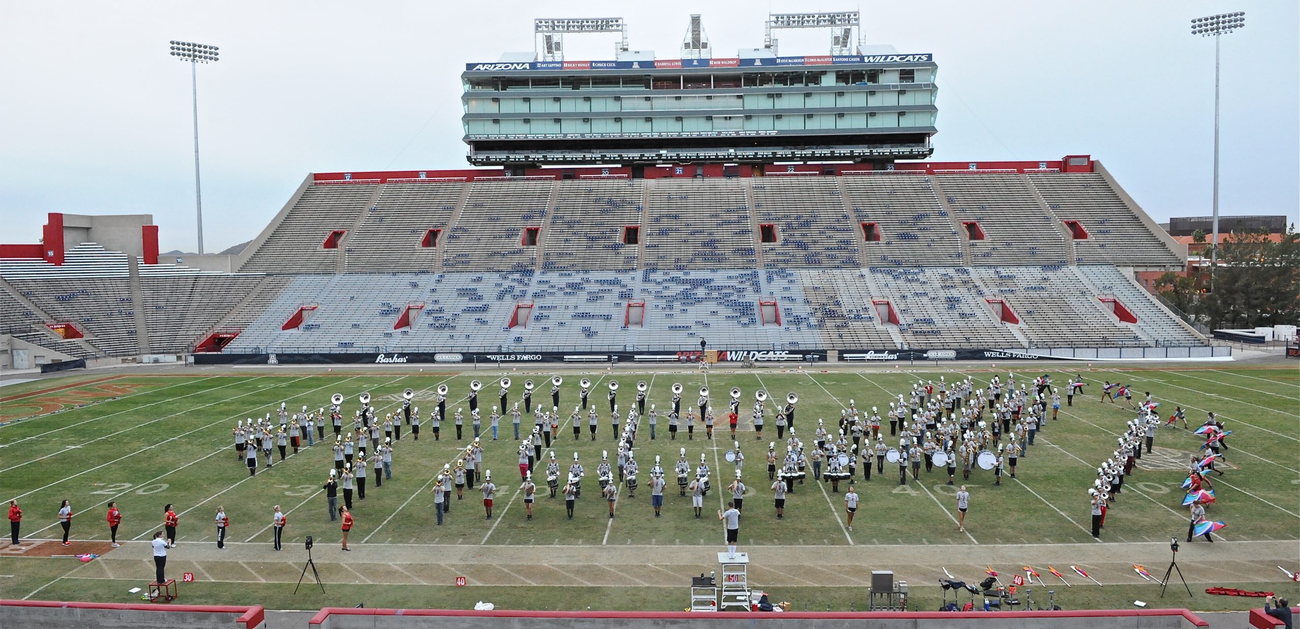 Pride Band Day Rehearsal