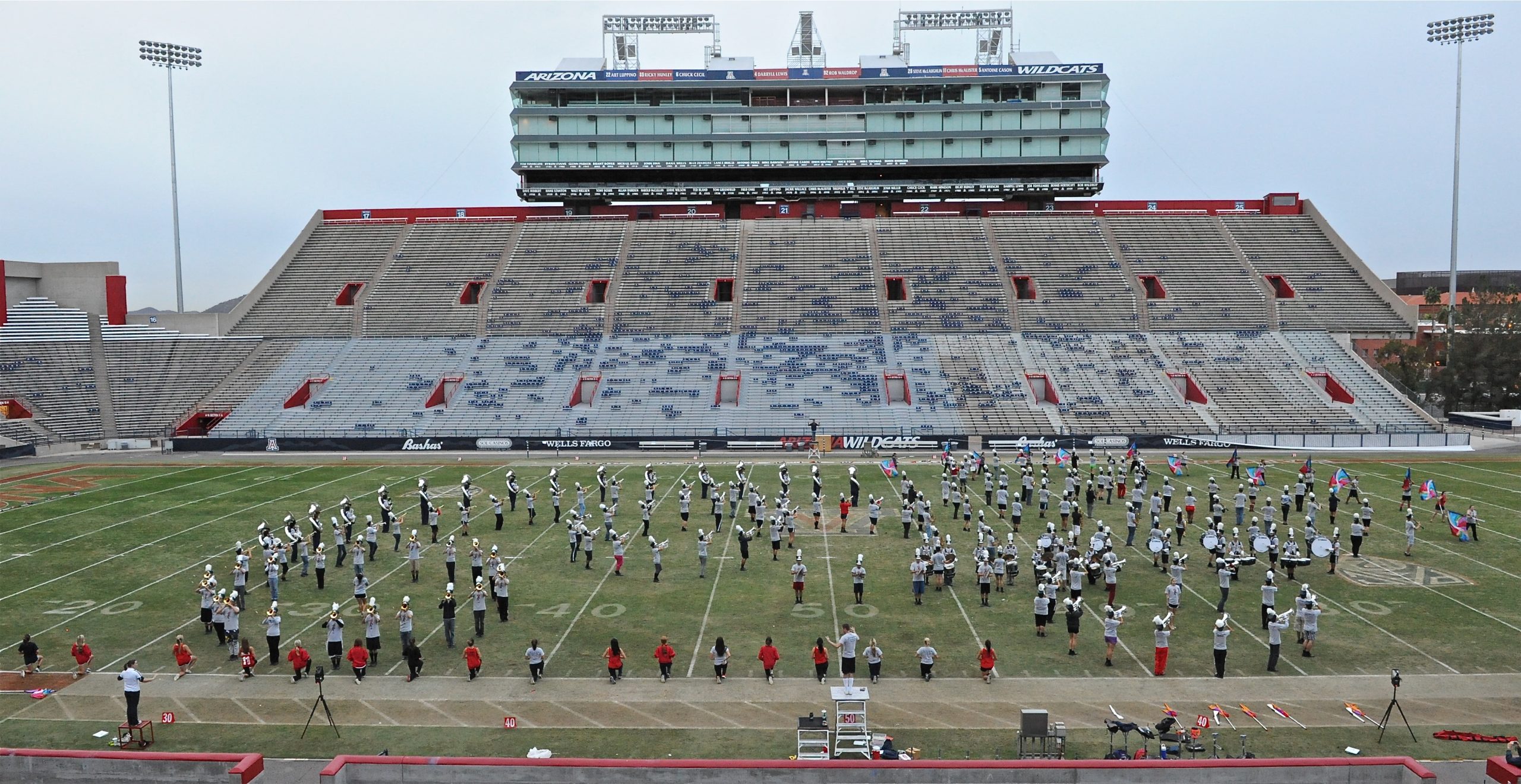 Pride Band Day Rehearsal