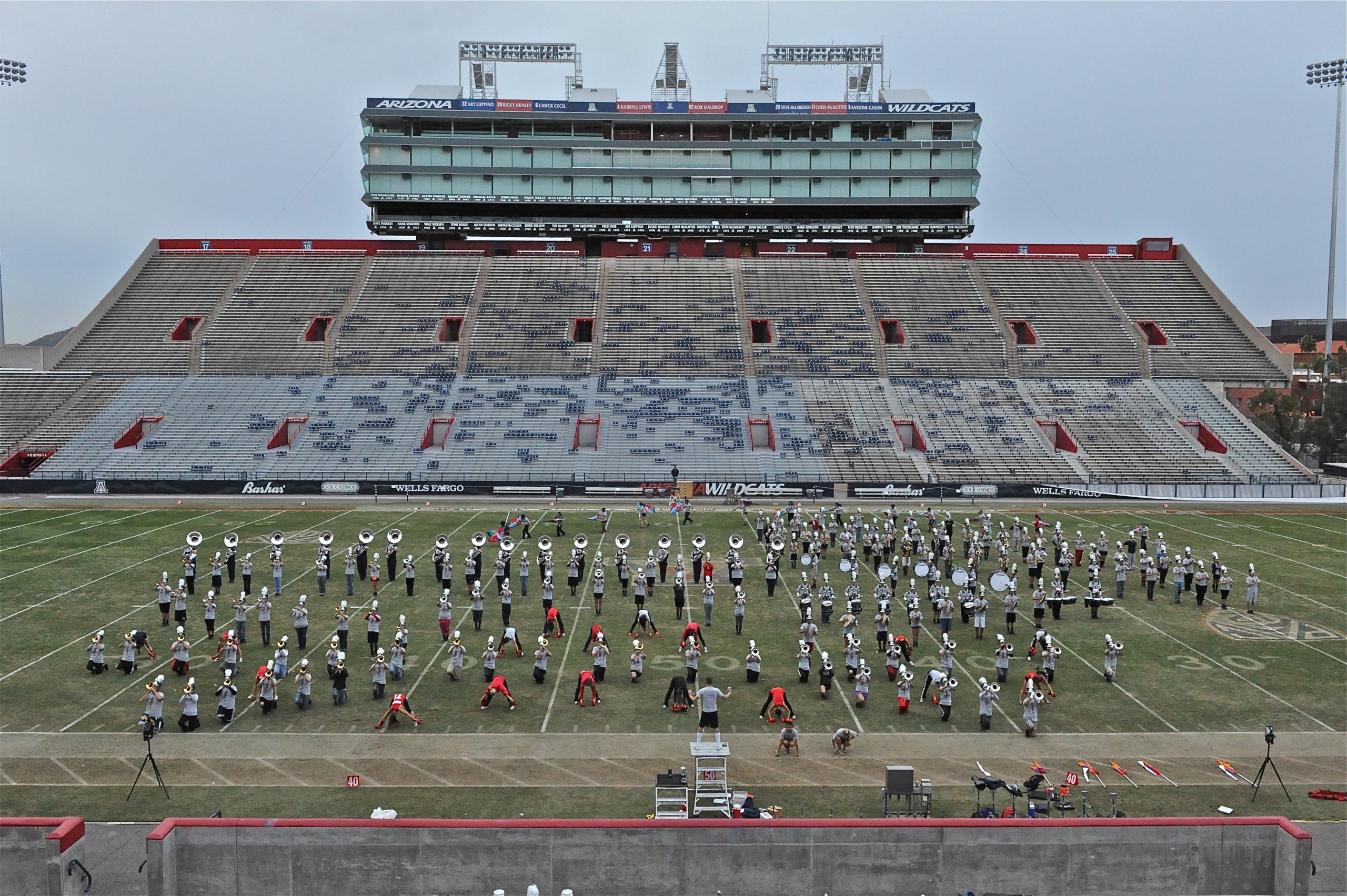 Pride Band Day Rehearsal