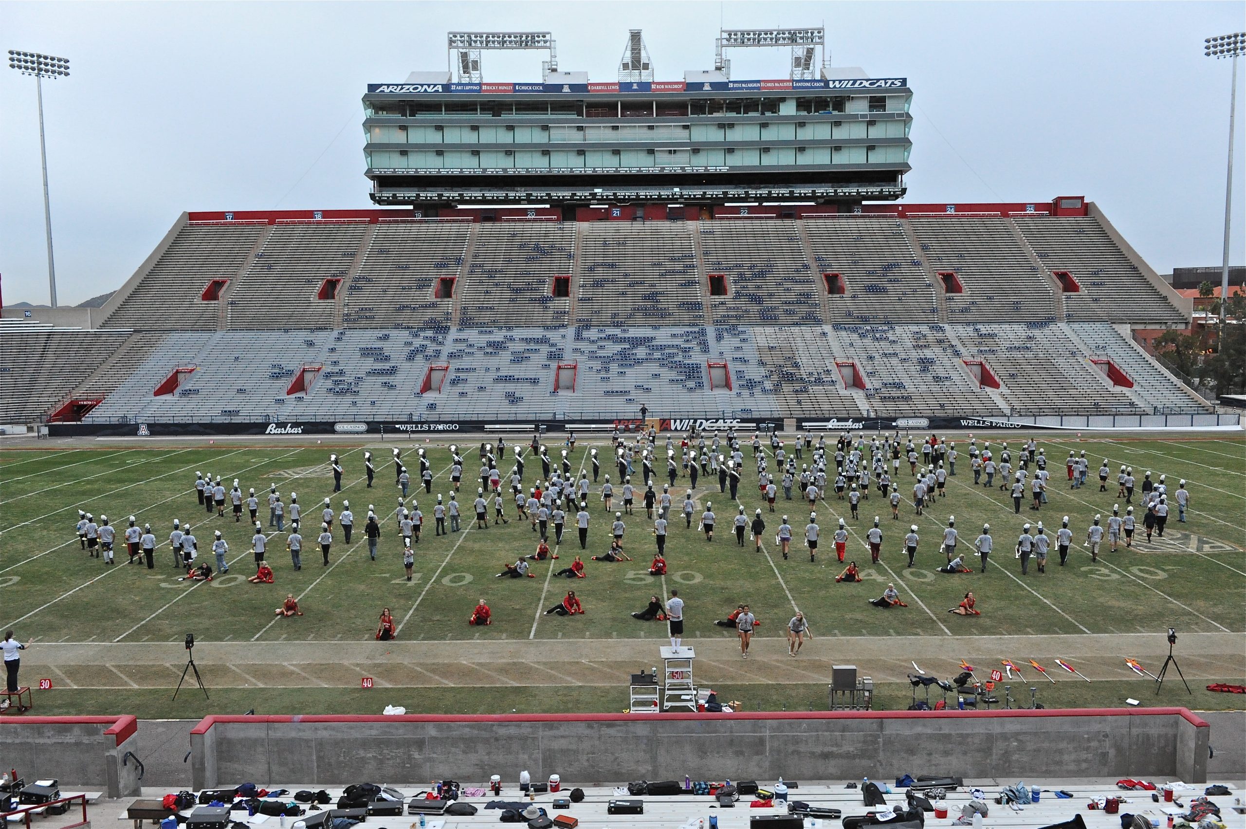 Pride Band Day Rehearsal