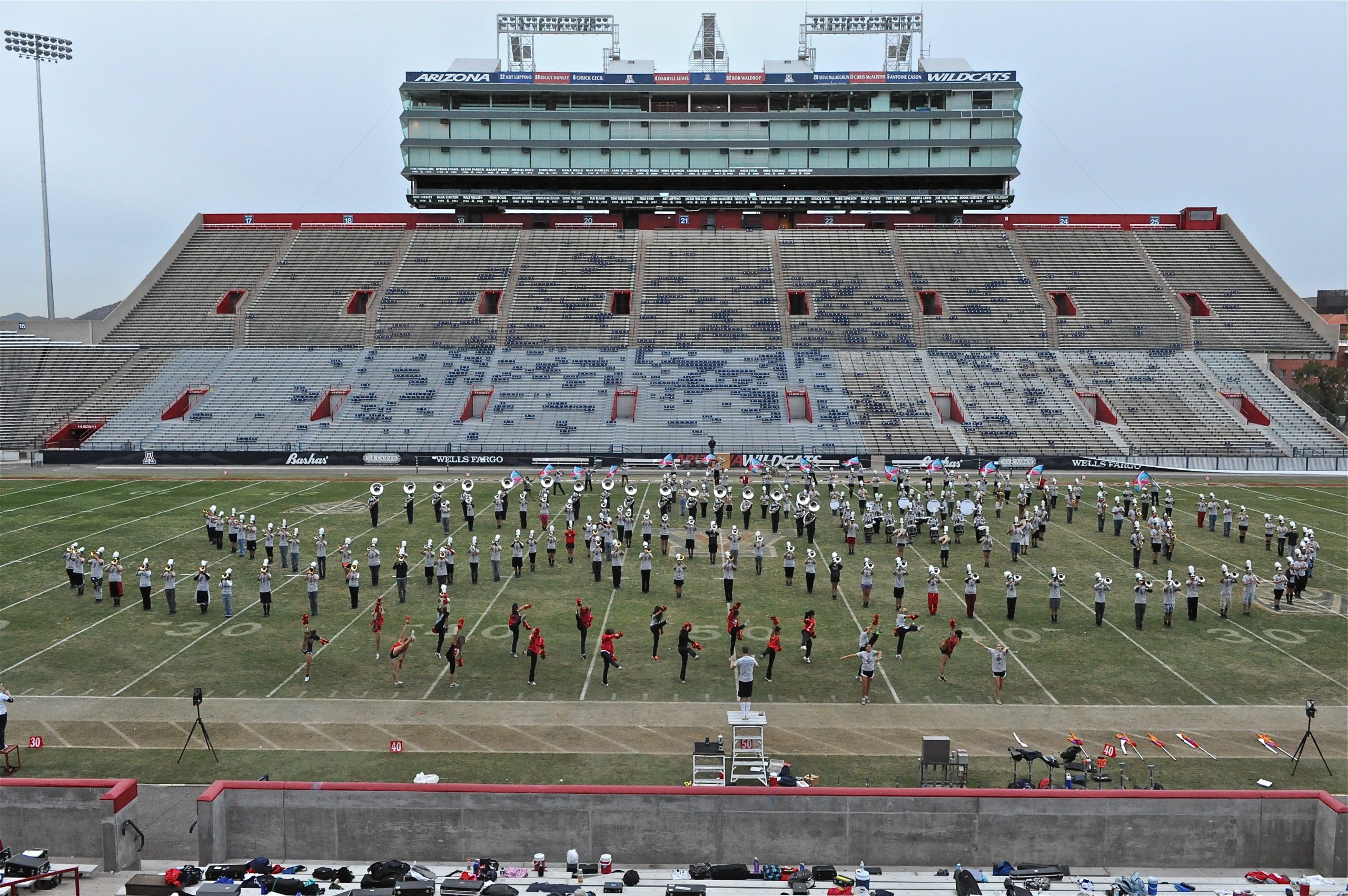 Pride Band Day Rehearsal