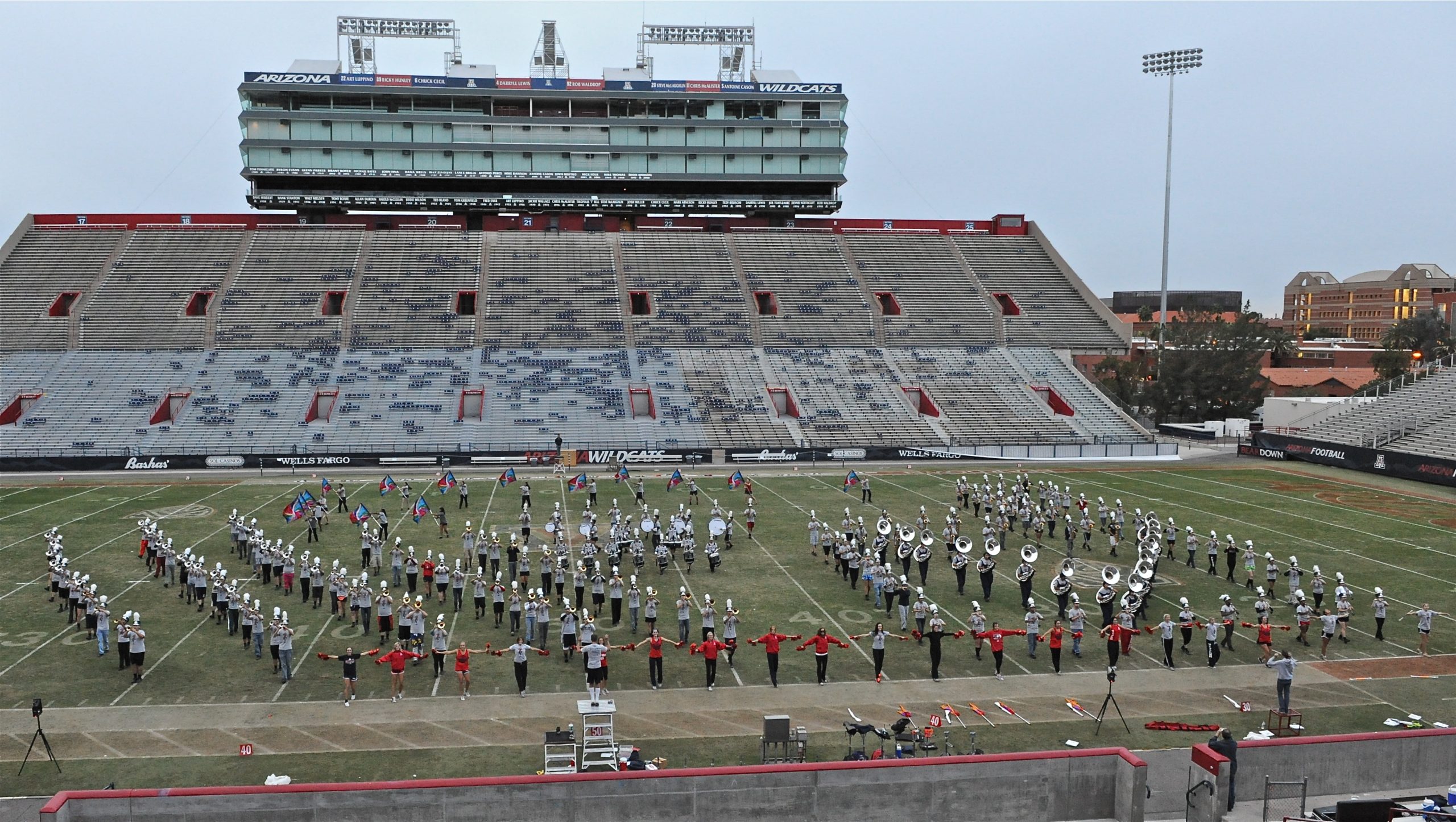 Pride Band Day Rehearsal