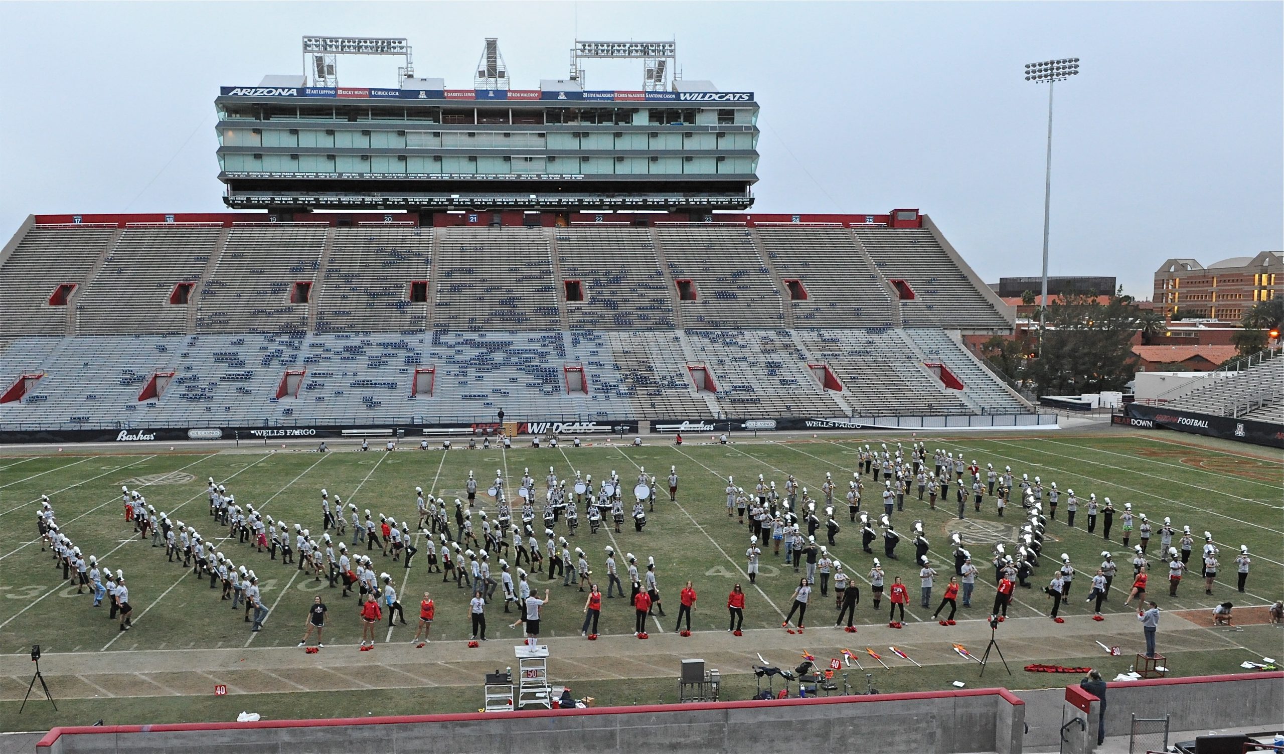 Pride Band Day Rehearsal