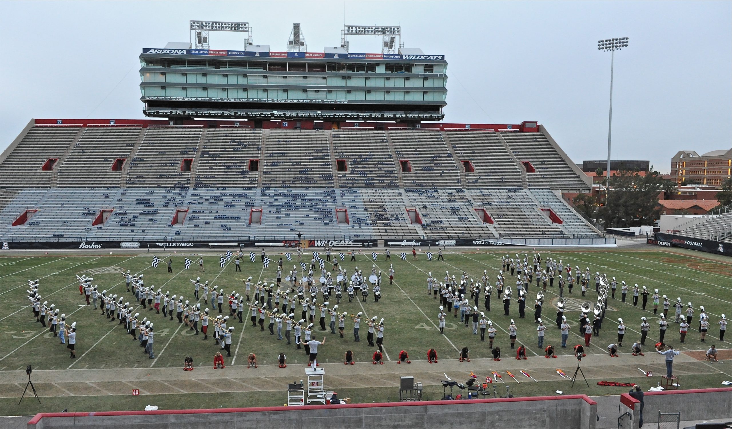 Pride Band Day Rehearsal