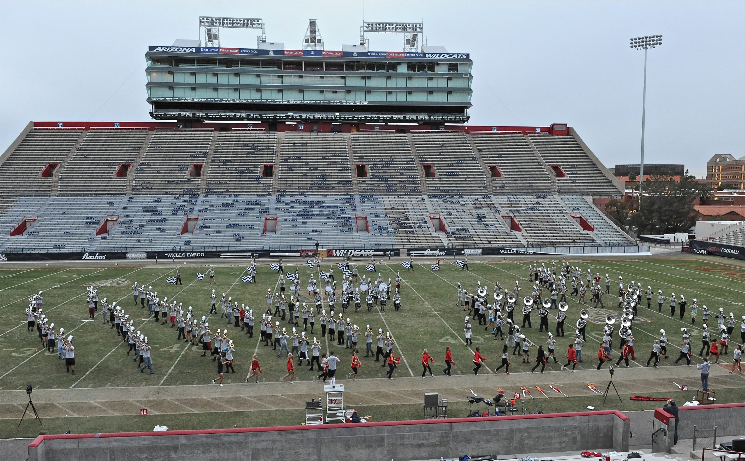 Pride Band Day Rehearsal