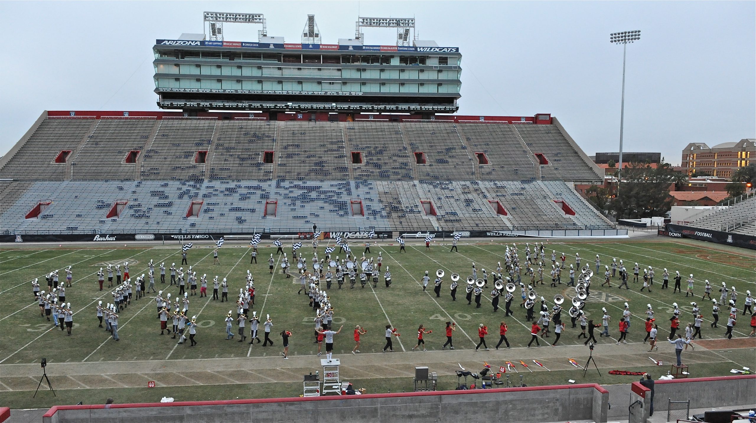 Pride Band Day Rehearsal