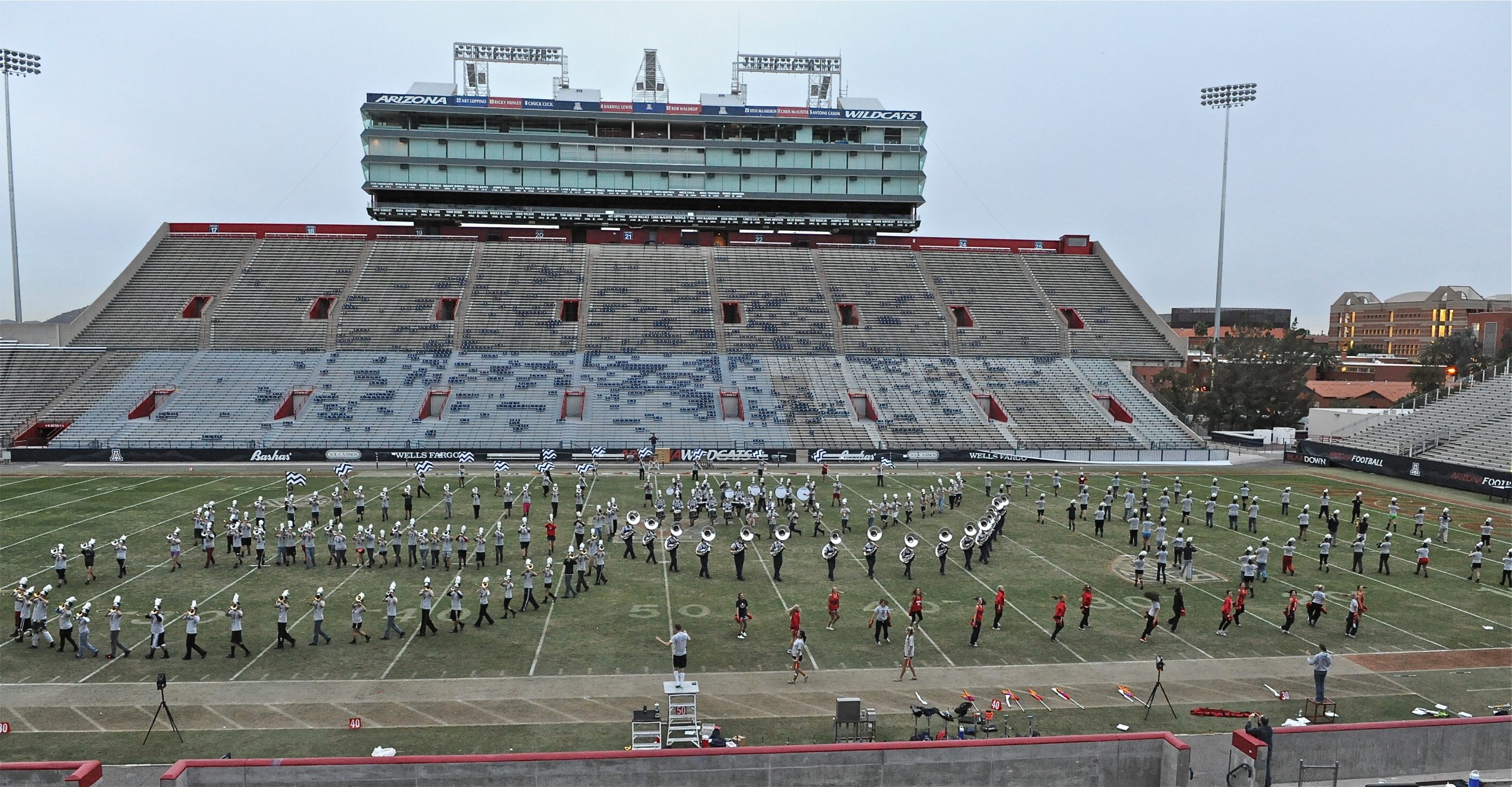 Pride Band Day Rehearsal