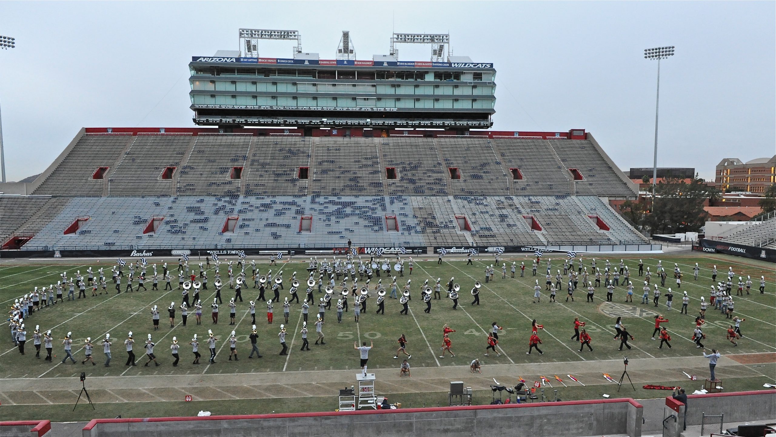 Pride Band Day Rehearsal