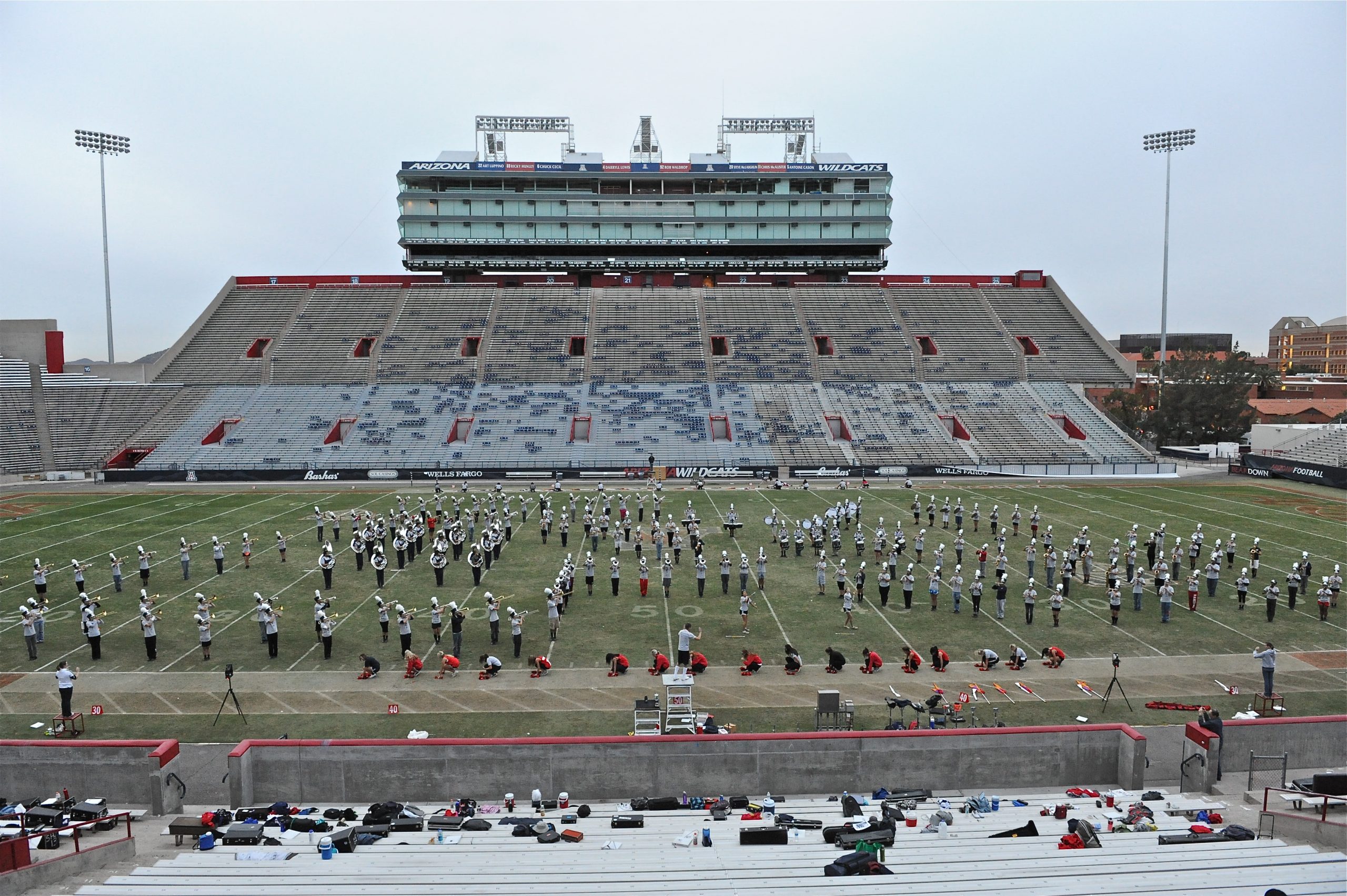 Pride Band Day Rehearsal