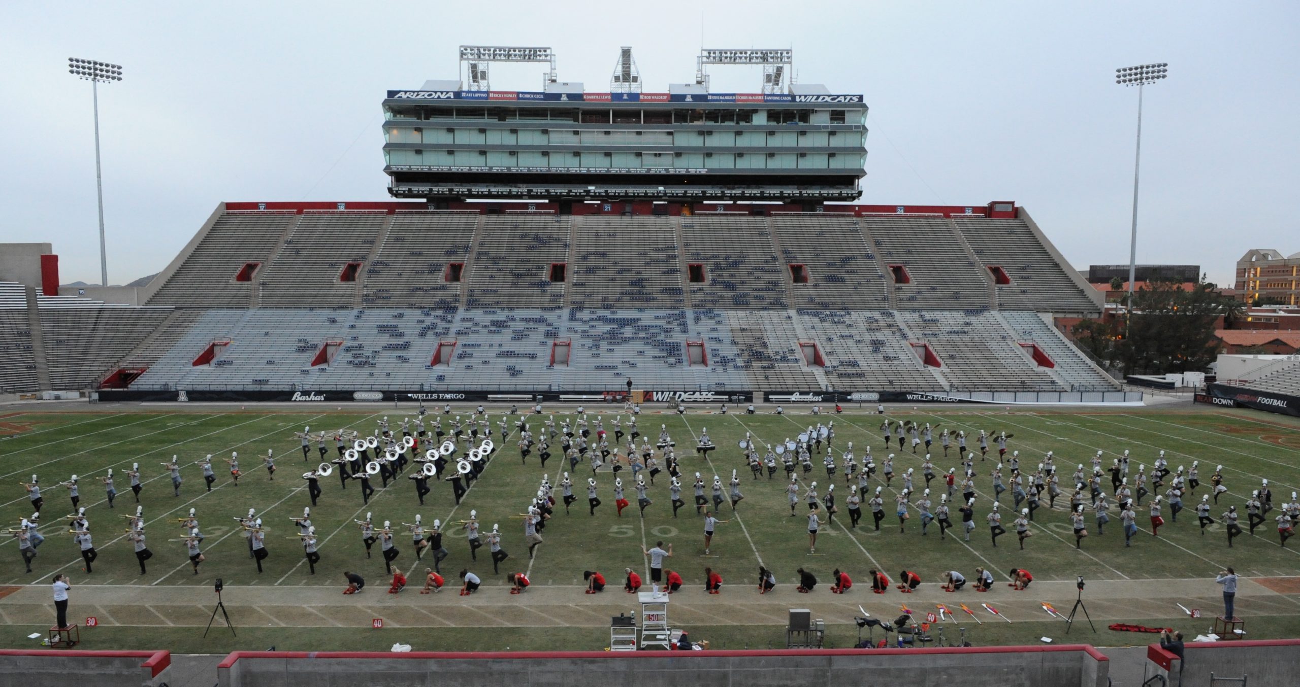 Pride Band Day Rehearsal