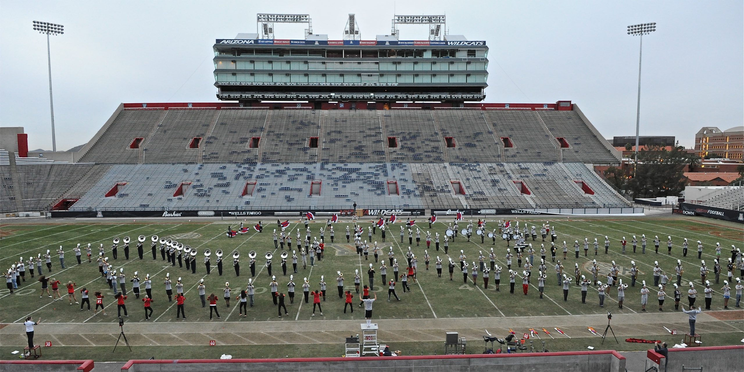 Pride Band Day Rehearsal