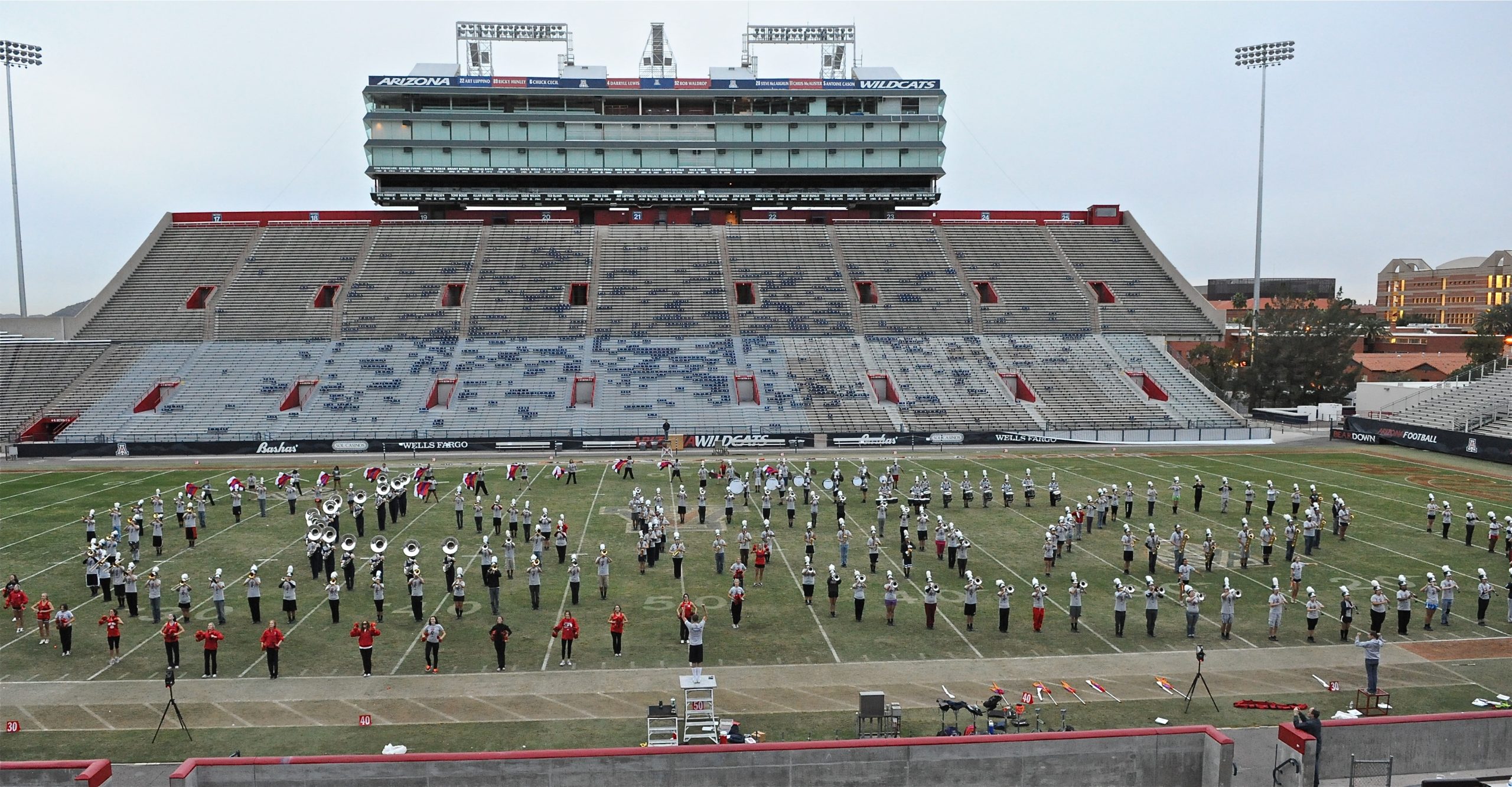 Pride Band Day Rehearsal