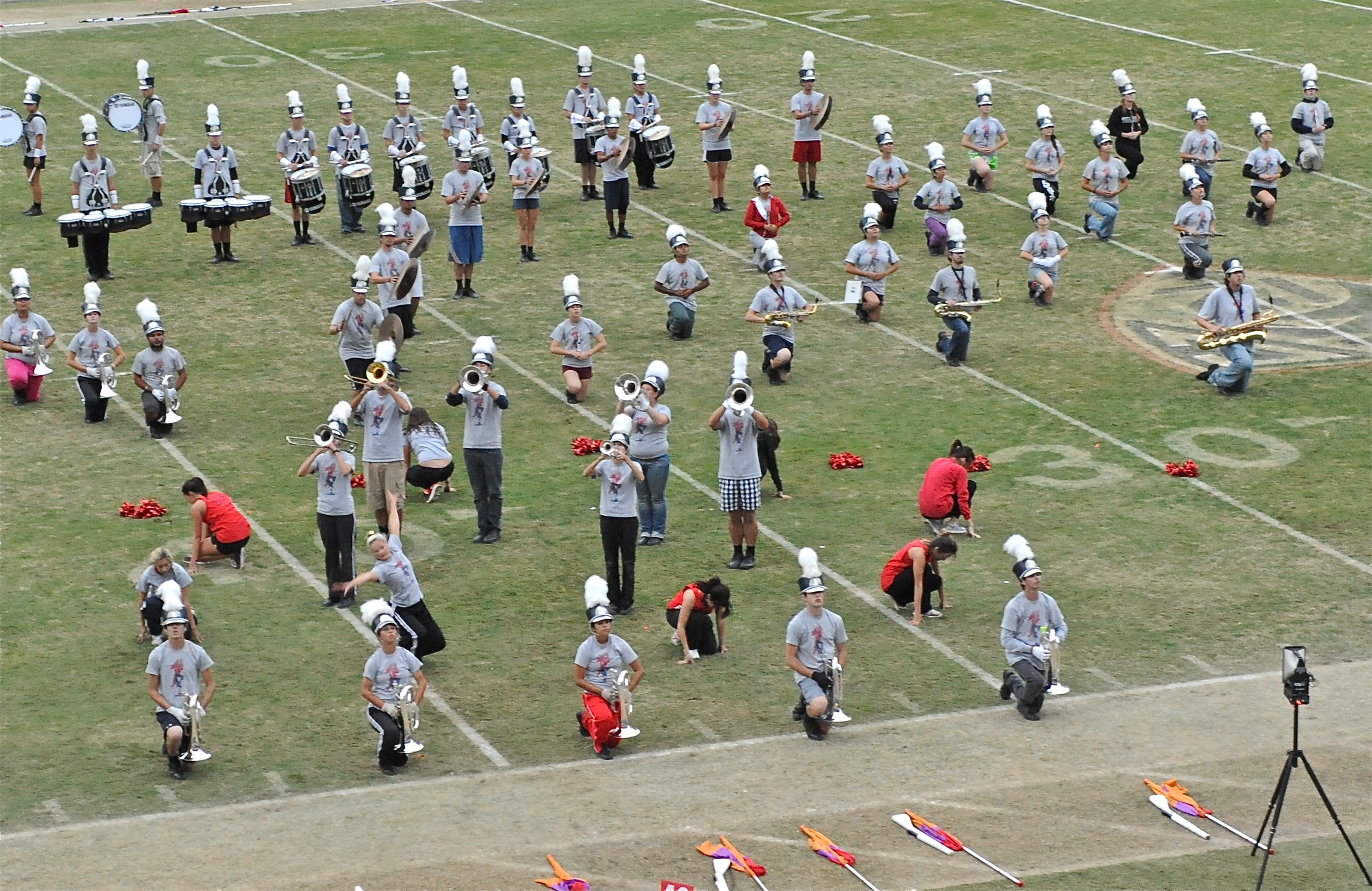 Pride Band Day Rehearsal