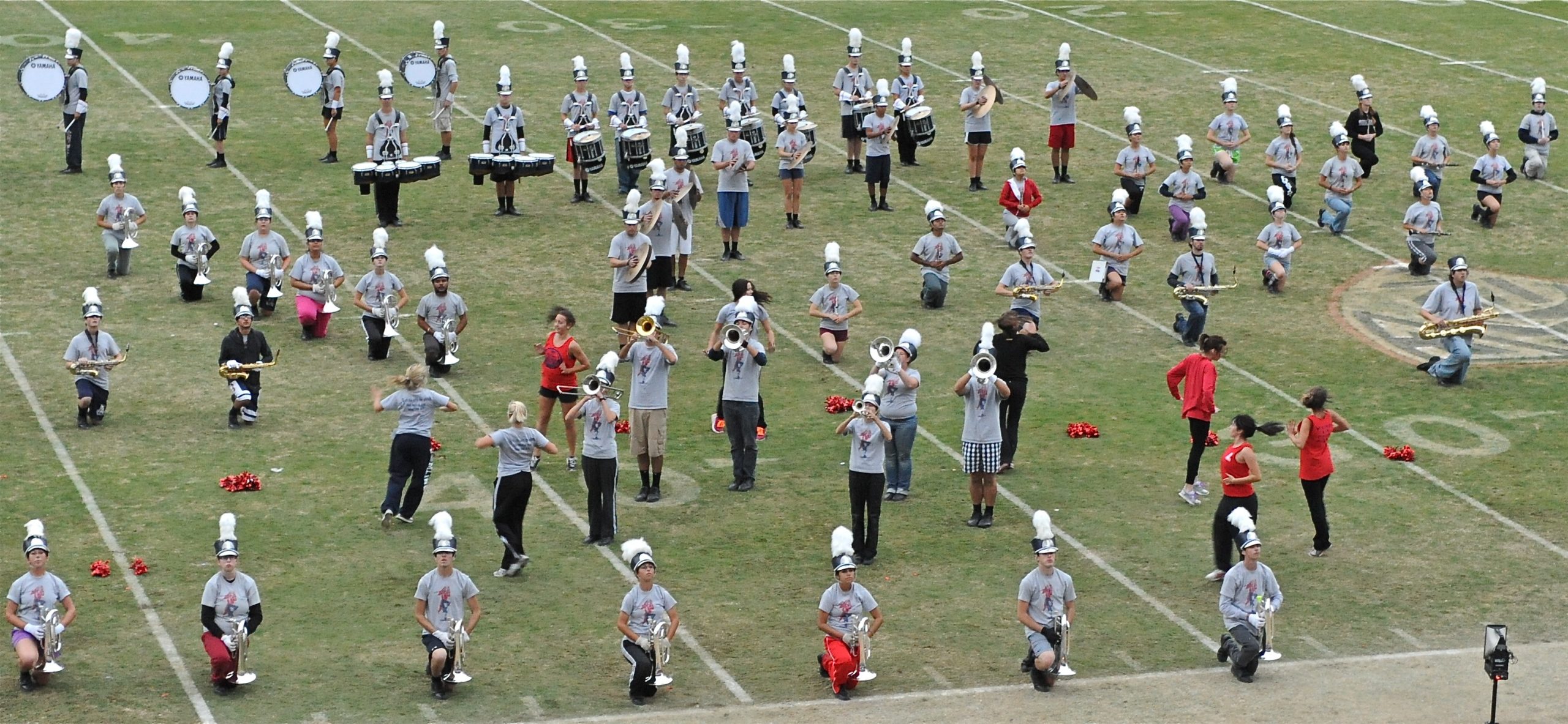 Pride Band Day Rehearsal