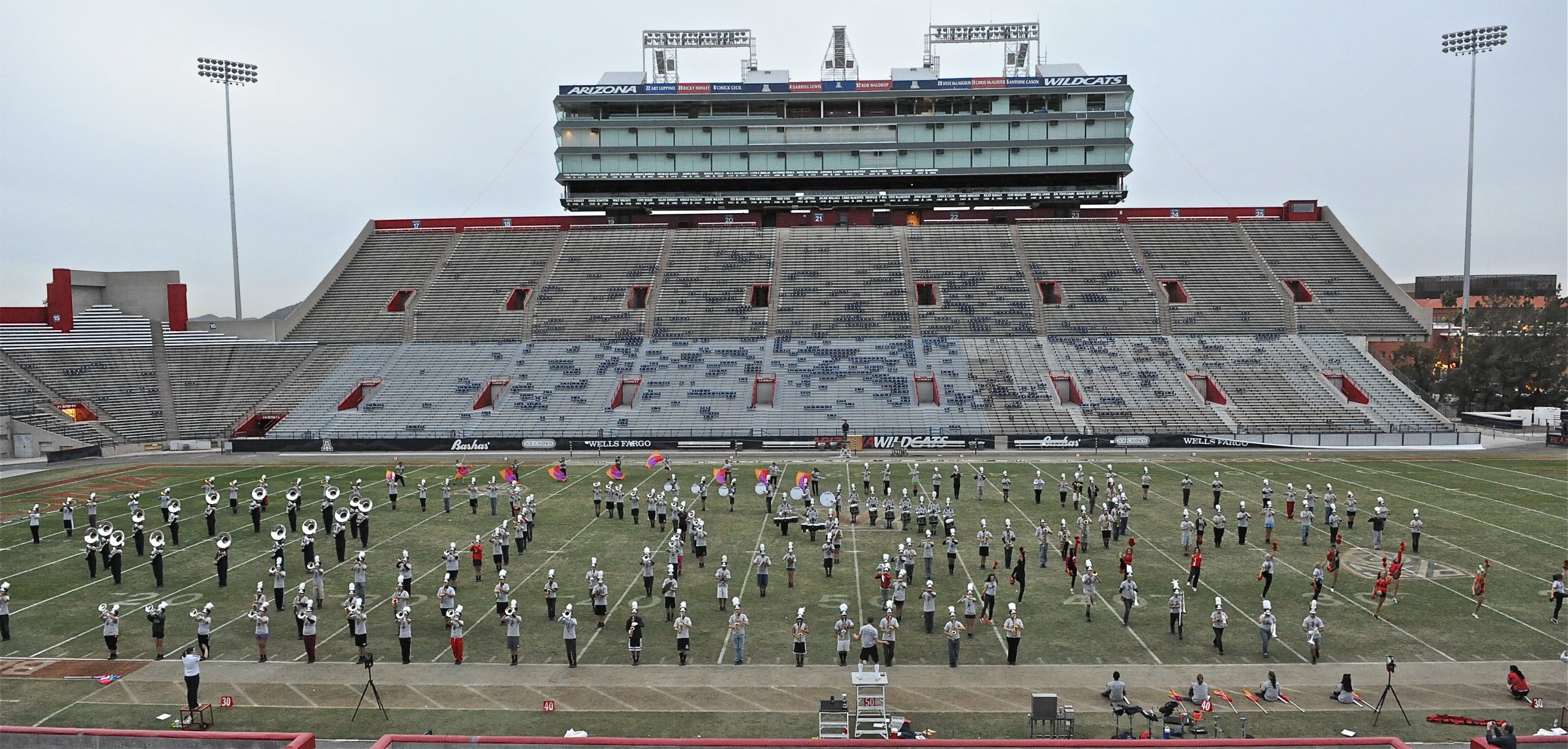 Pride Band Day Rehearsal