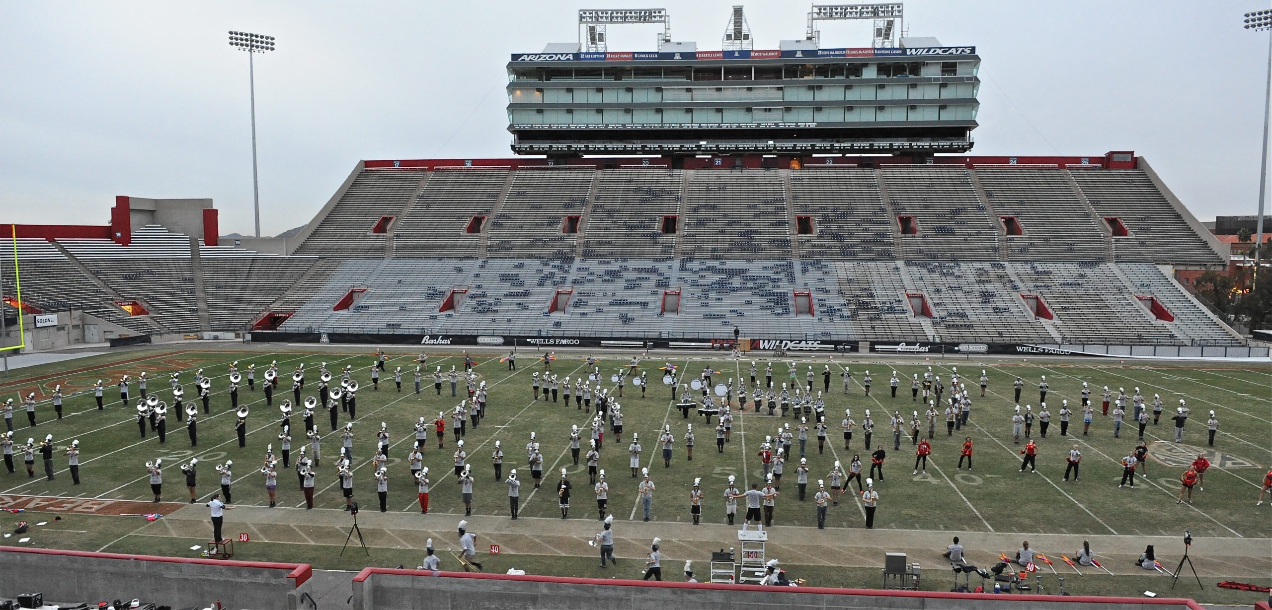 Pride Band Day Rehearsal