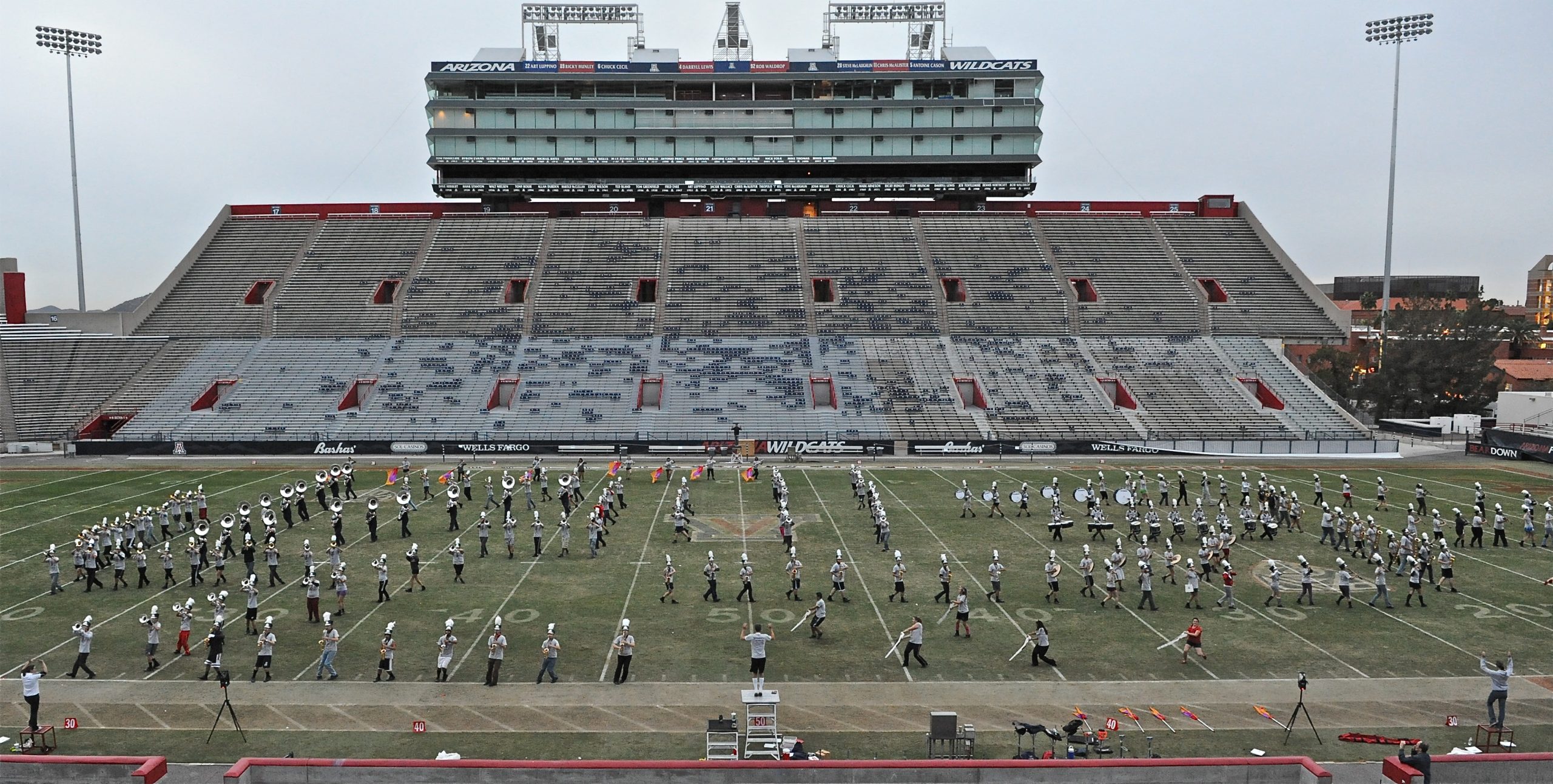 Pride Band Day Rehearsal