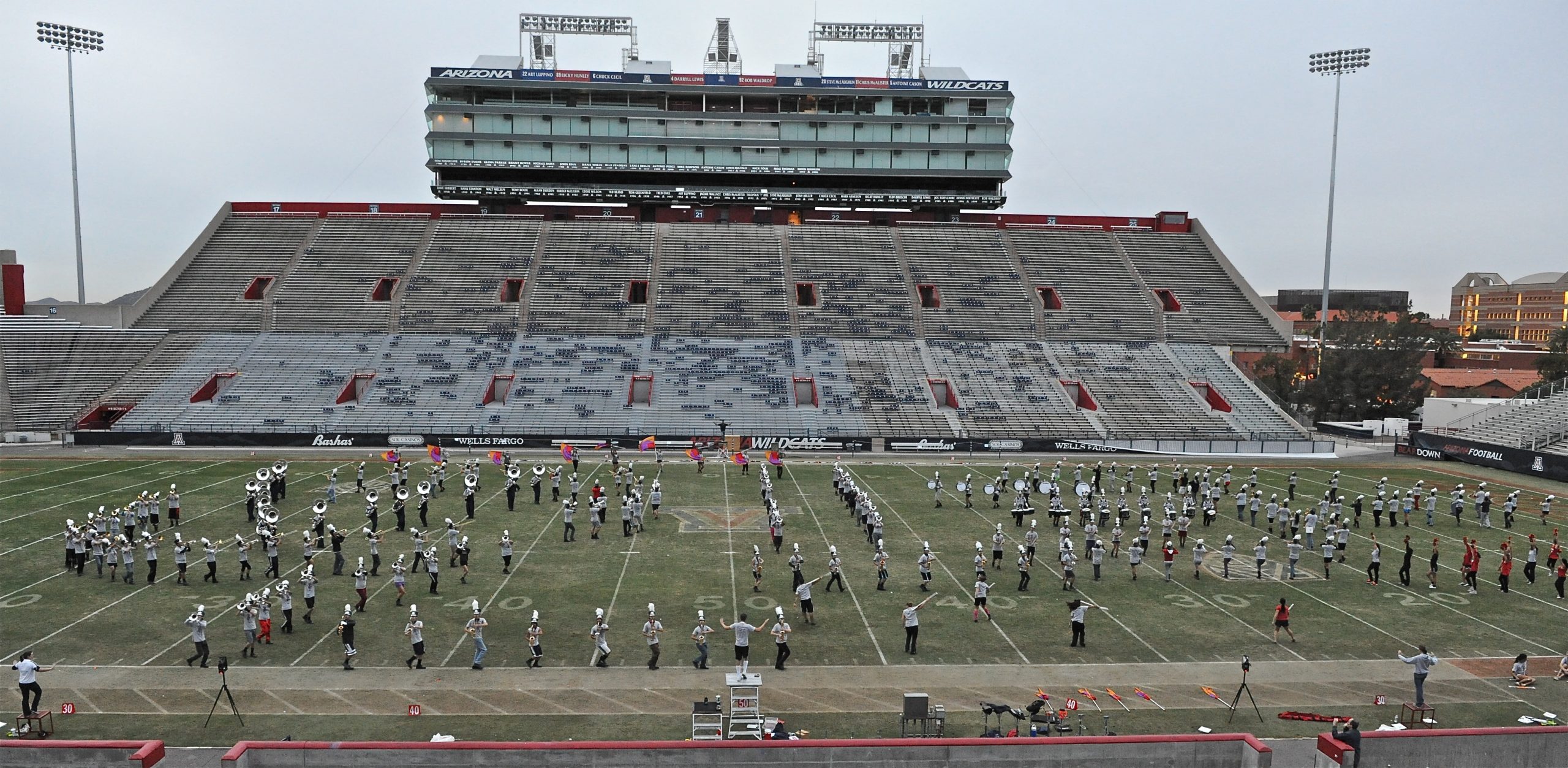 Pride Band Day Rehearsal