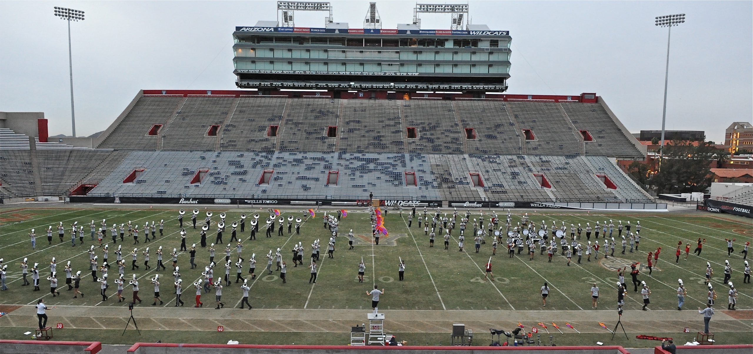 Pride Band Day Rehearsal