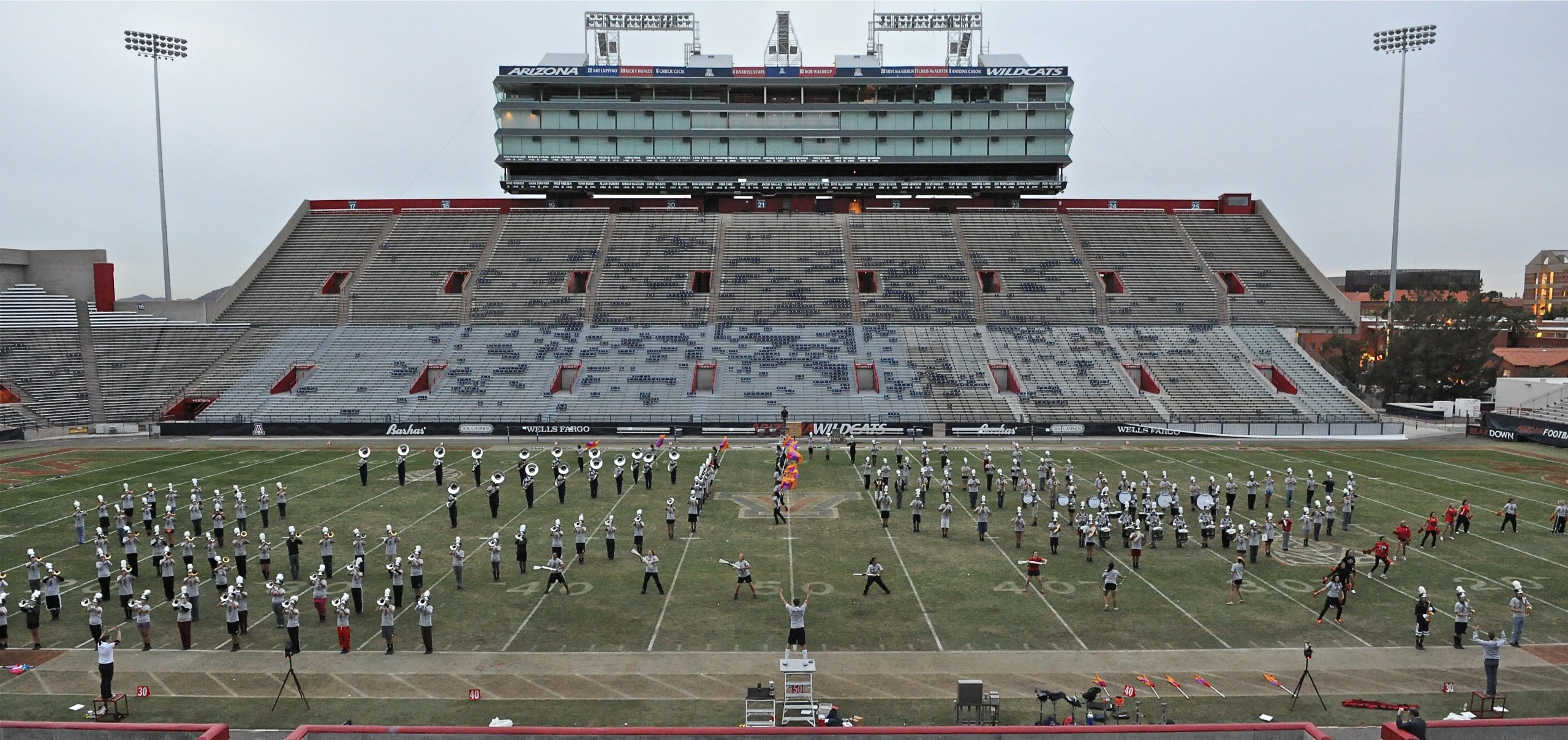 Pride Band Day Rehearsal