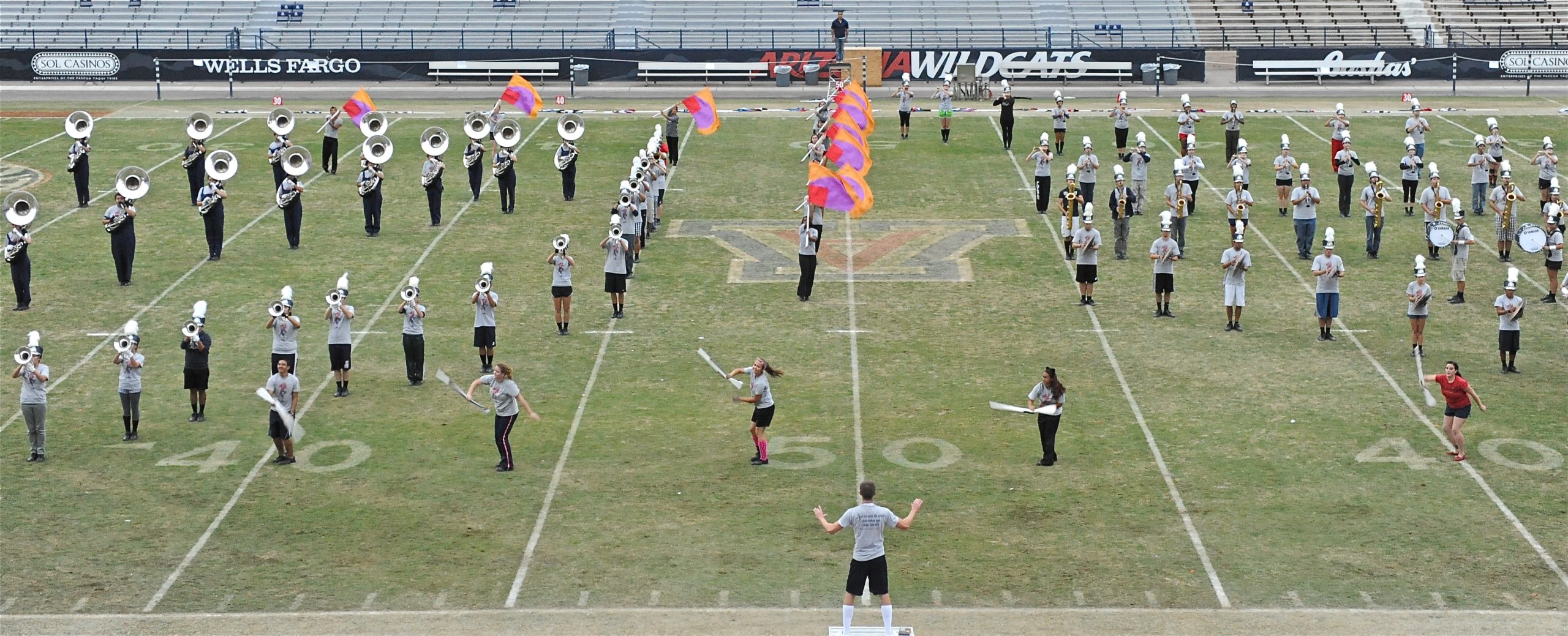Pride Band Day Rehearsal