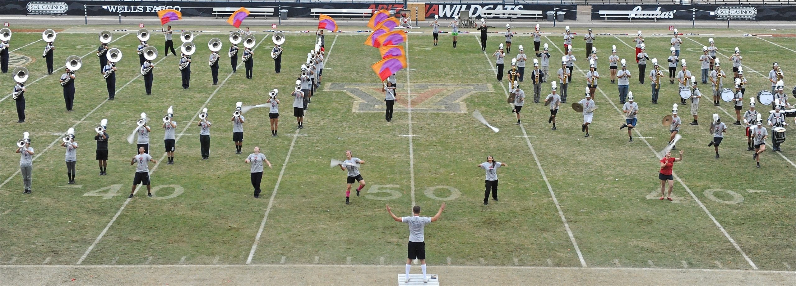 Pride Band Day Rehearsal