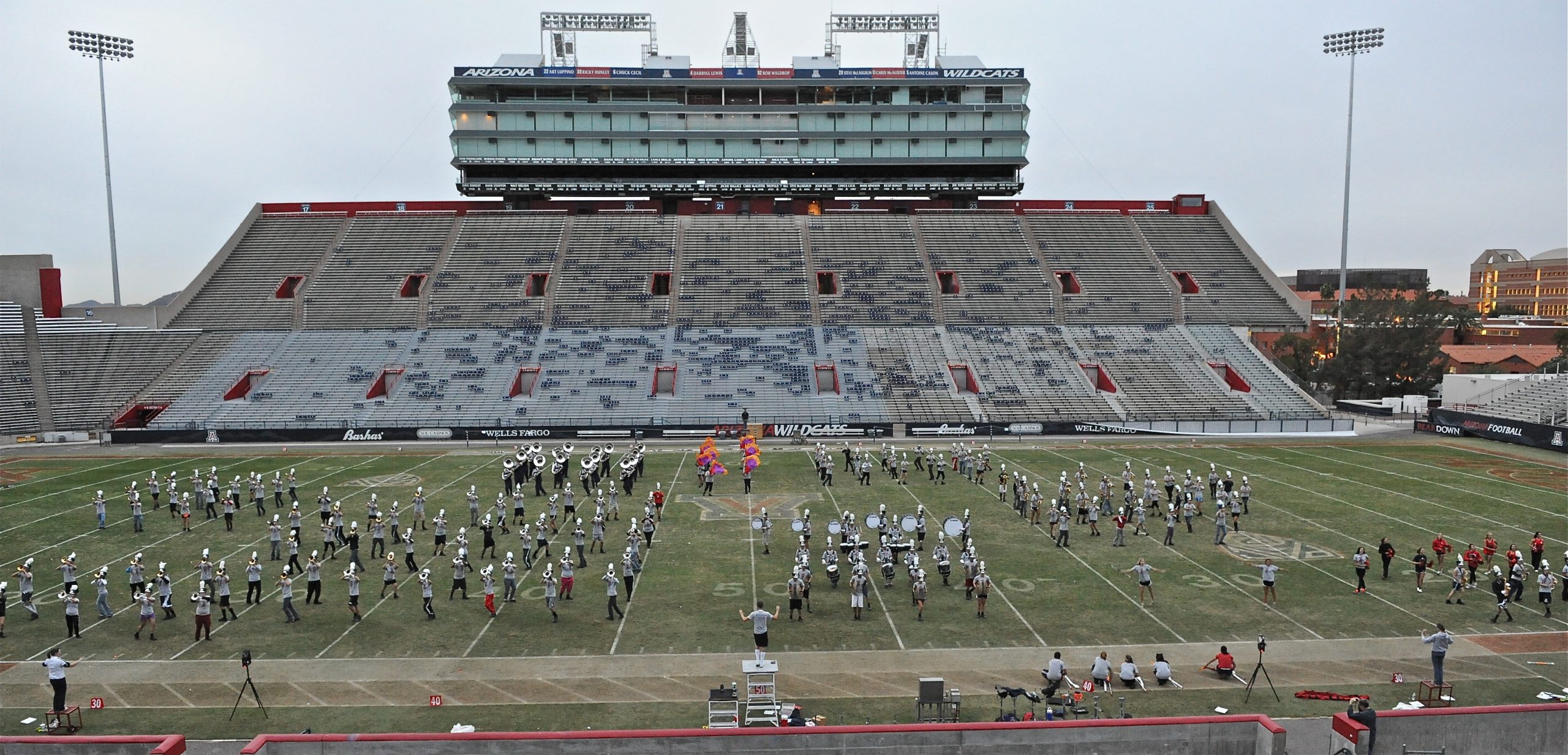 Pride Band Day Rehearsal
