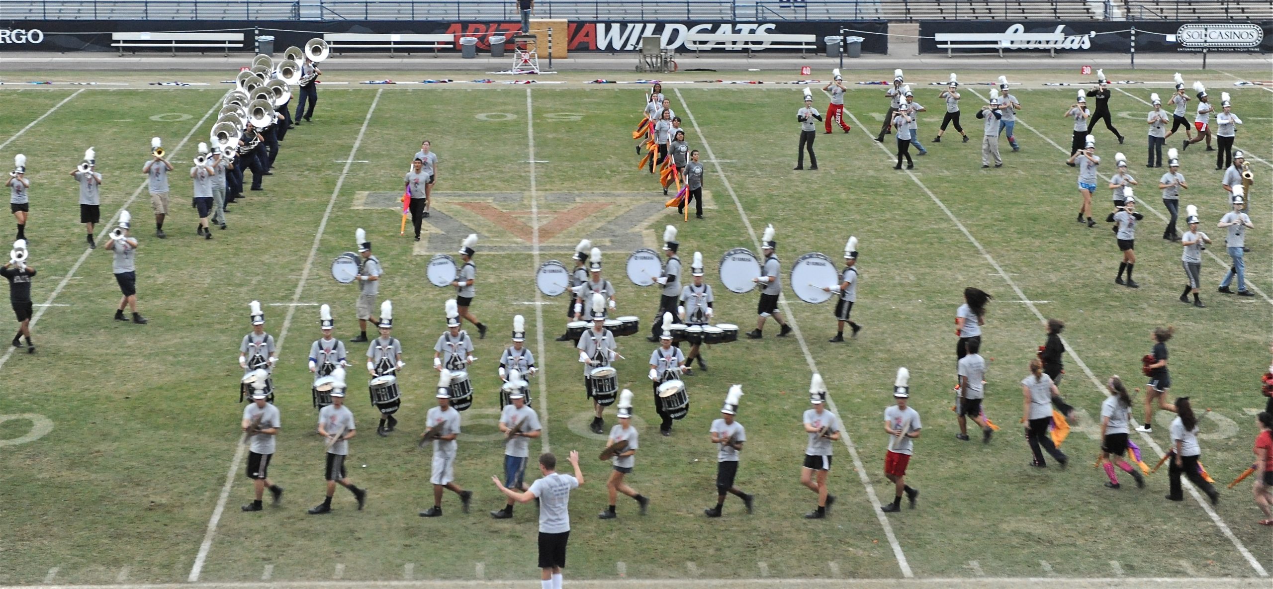 Pride Band Day Rehearsal