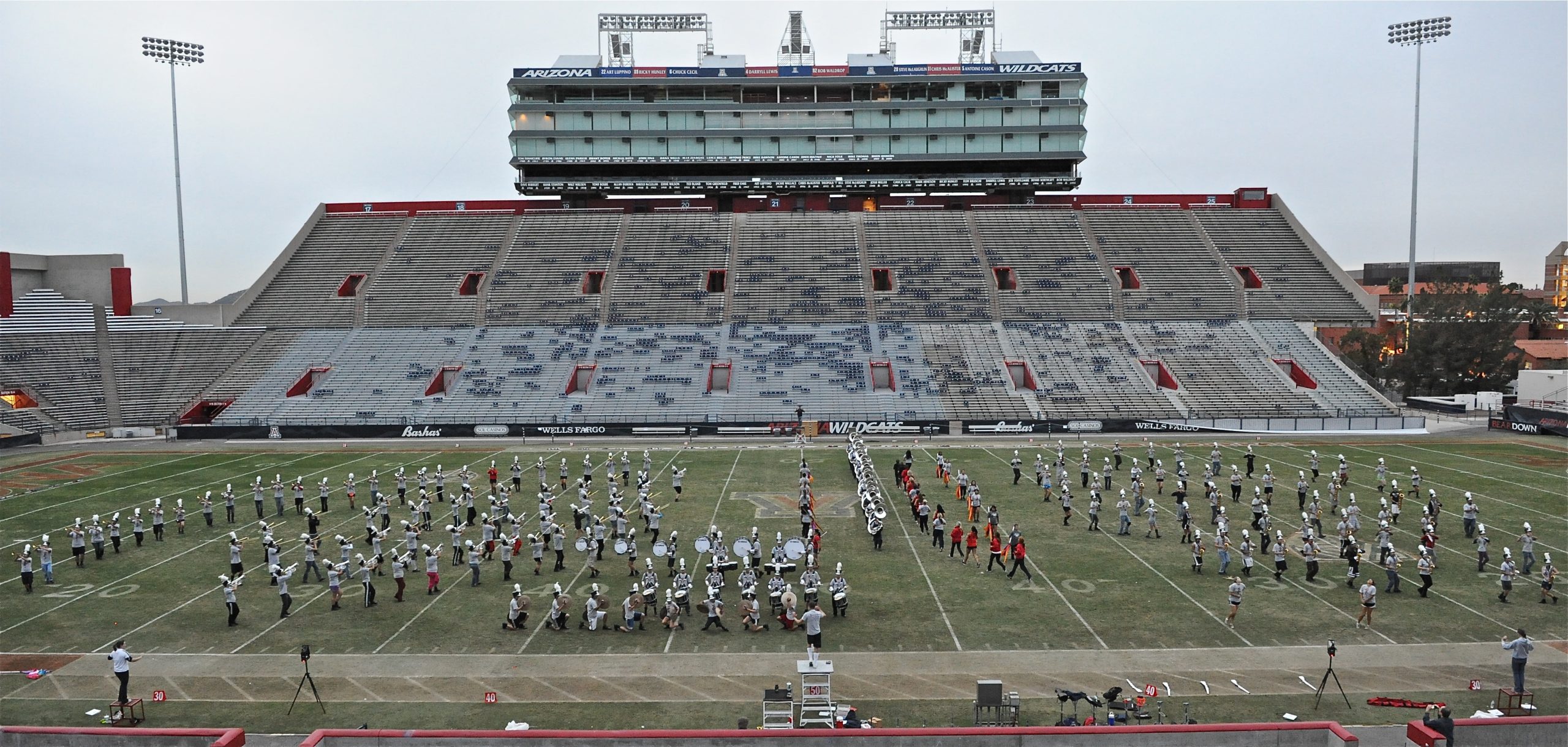 Pride Band Day Rehearsal