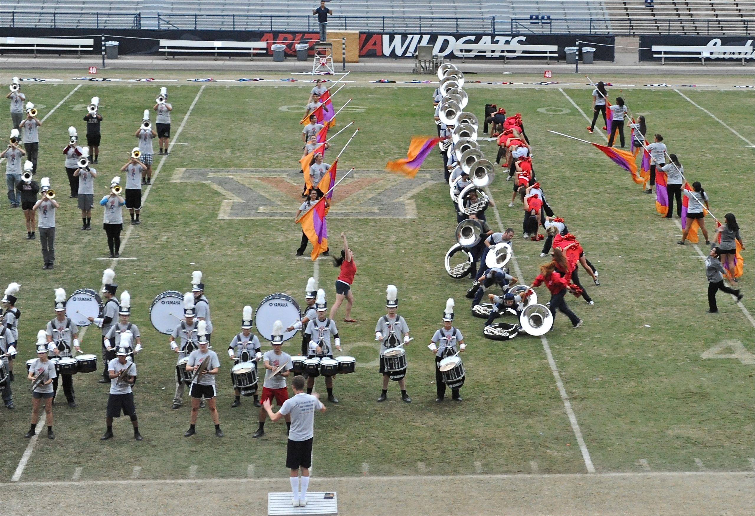 Pride Band Day Rehearsal