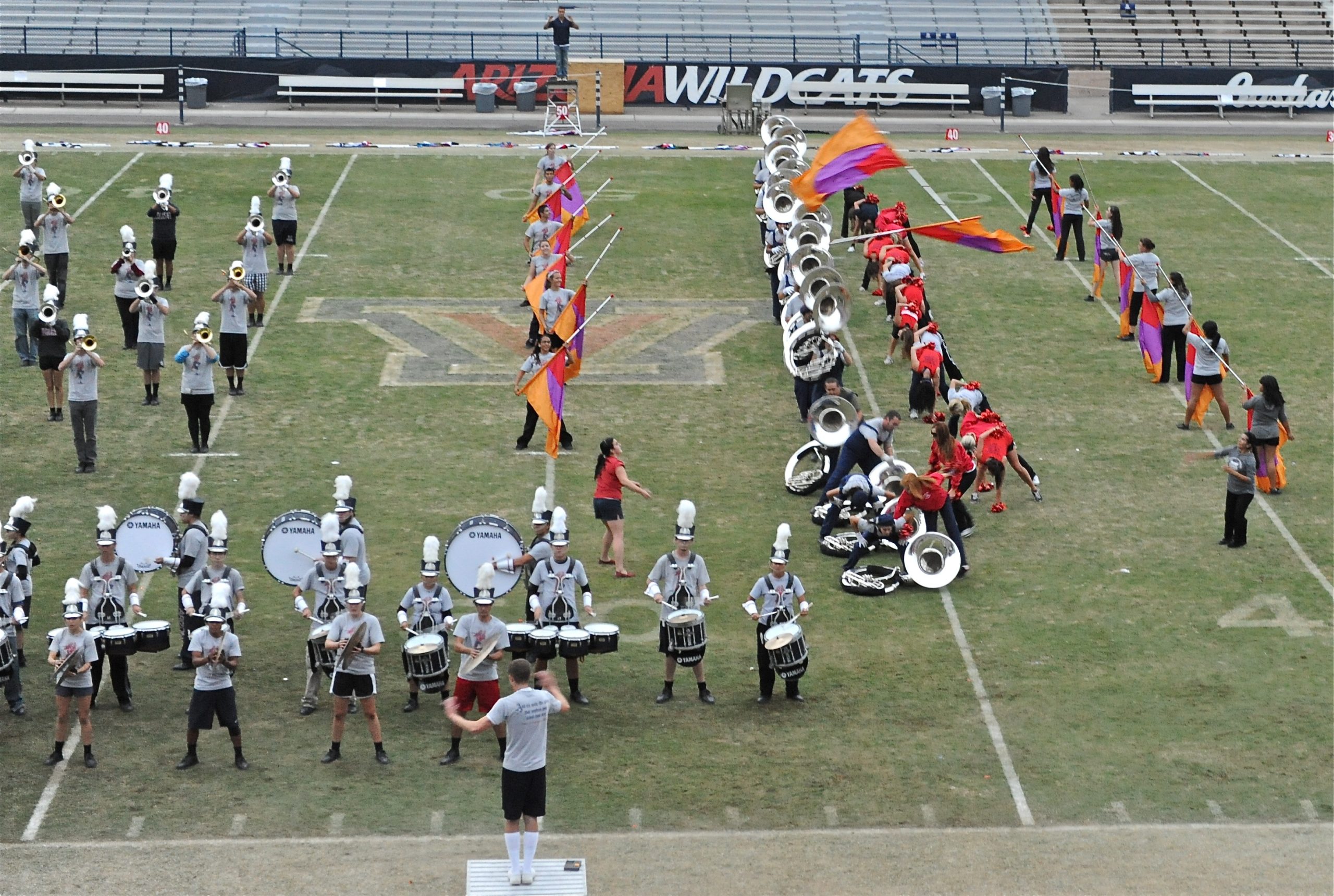Pride Band Day Rehearsal
