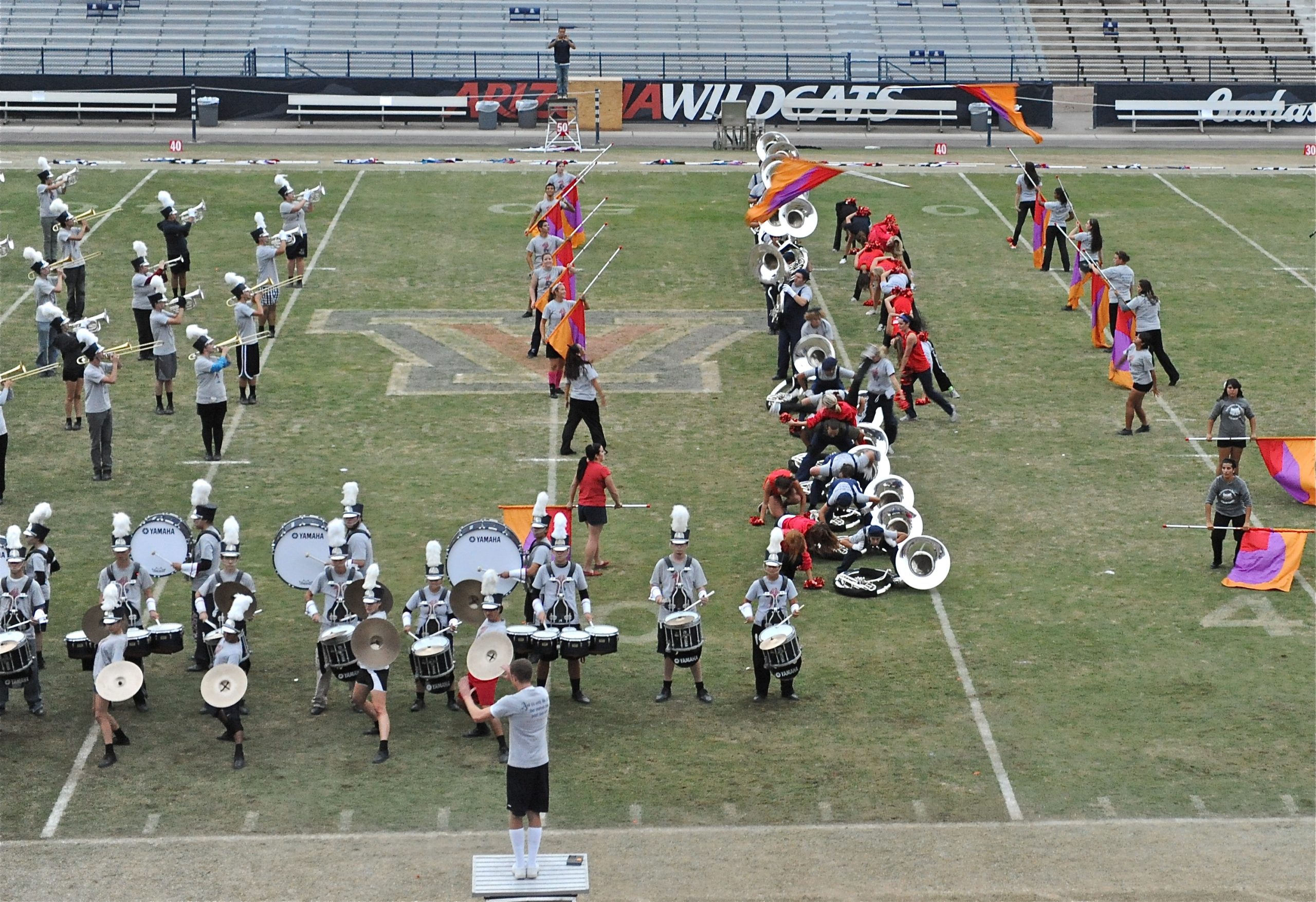 Pride Band Day Rehearsal
