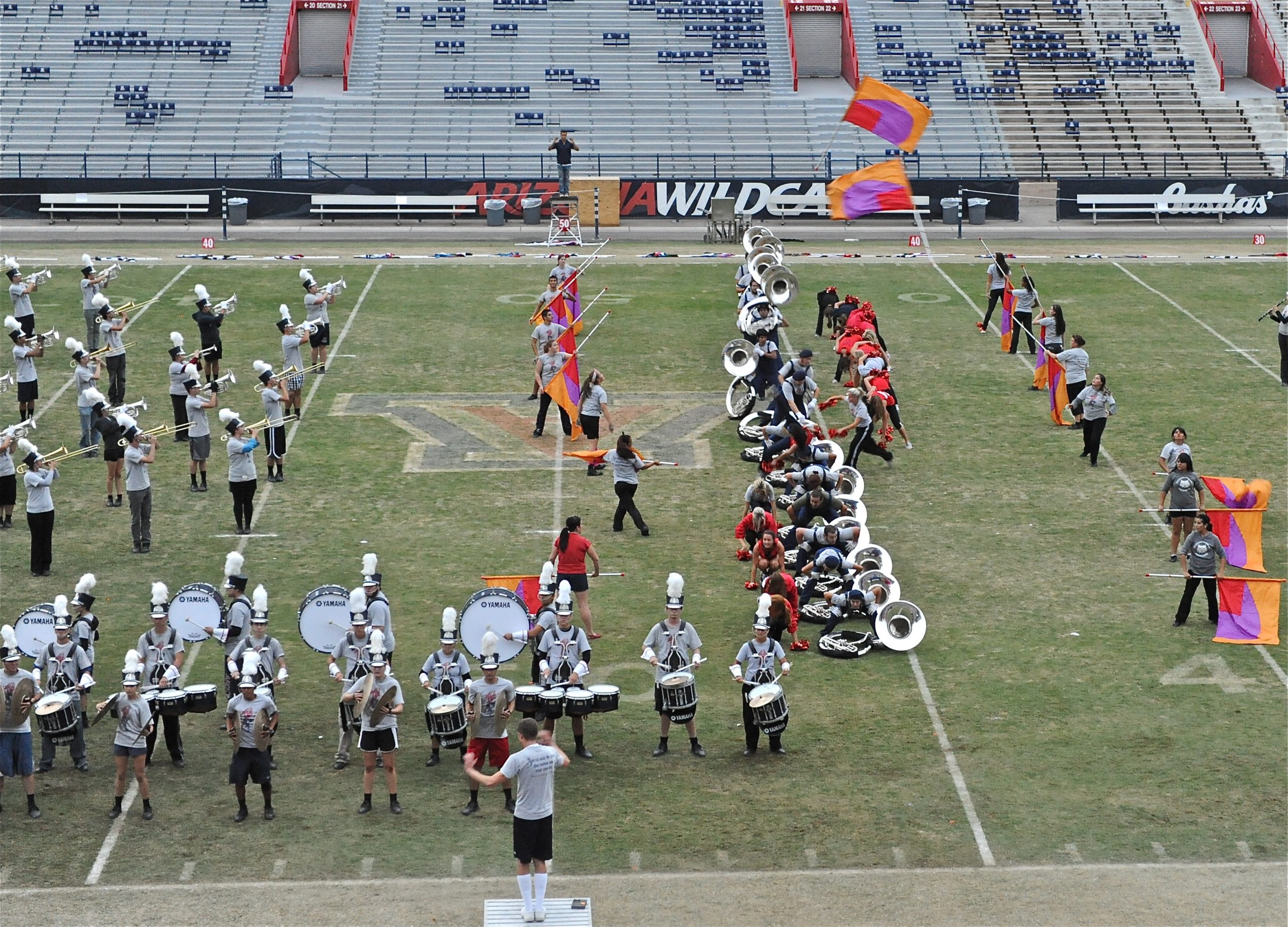 Pride Band Day Rehearsal